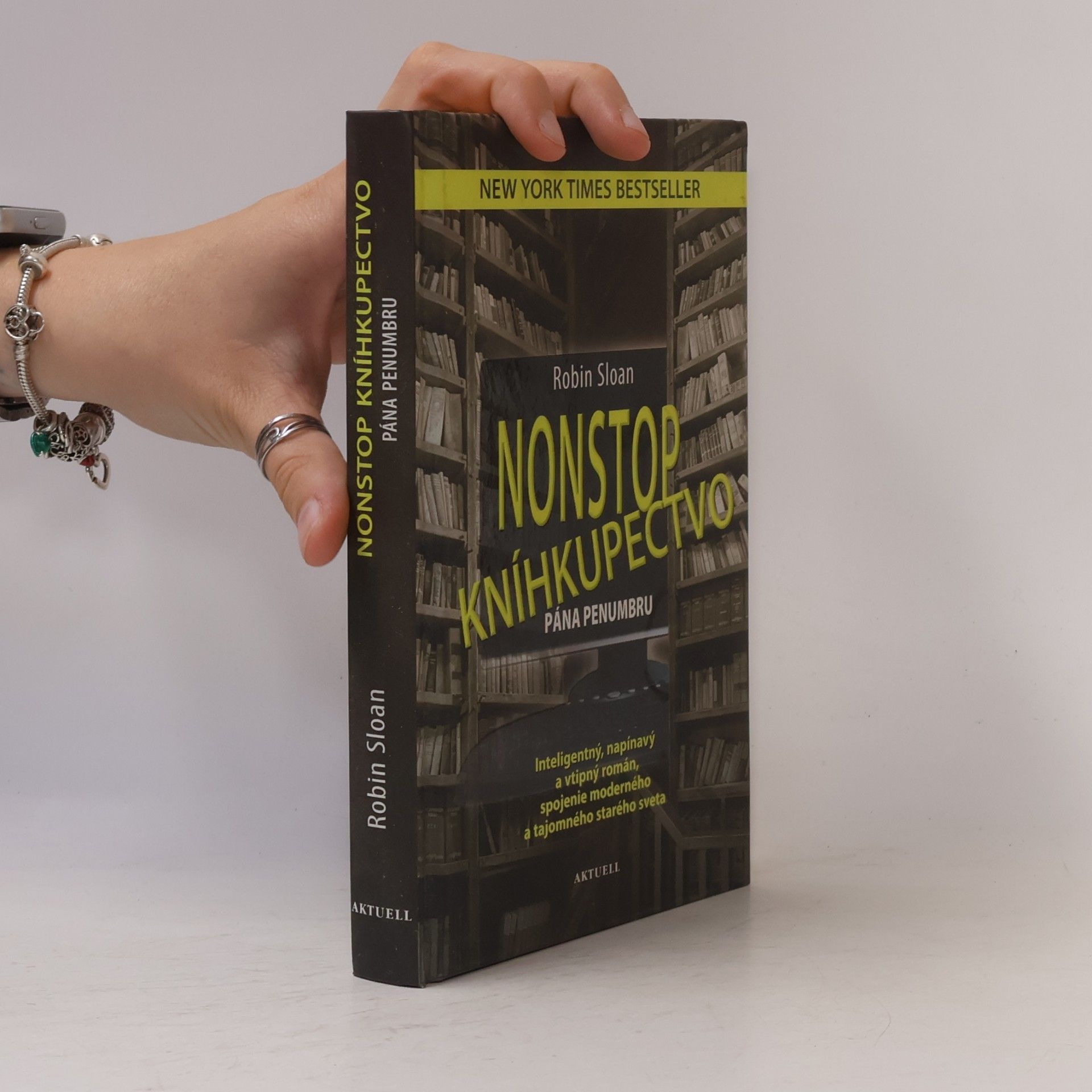 Robin Sloan Nonstop kníhkupectvo pána Penumbru