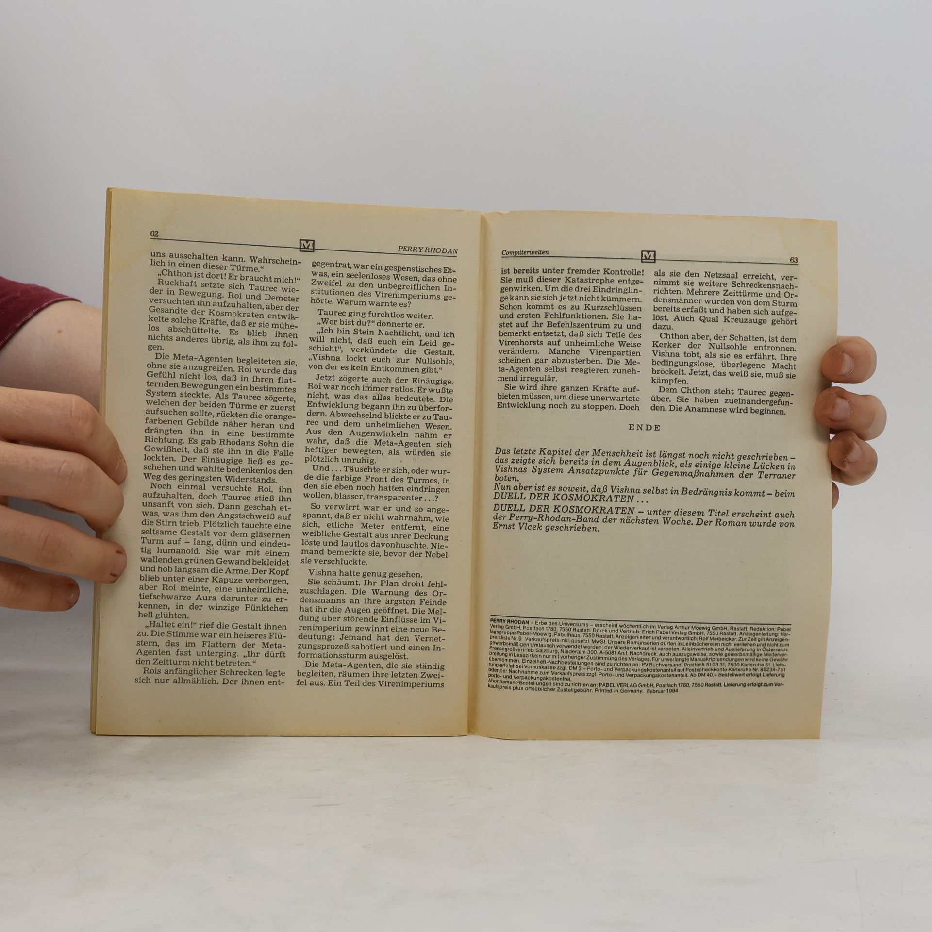 Detlev G. Winter Perry Rhodan 1173: Computerwelten