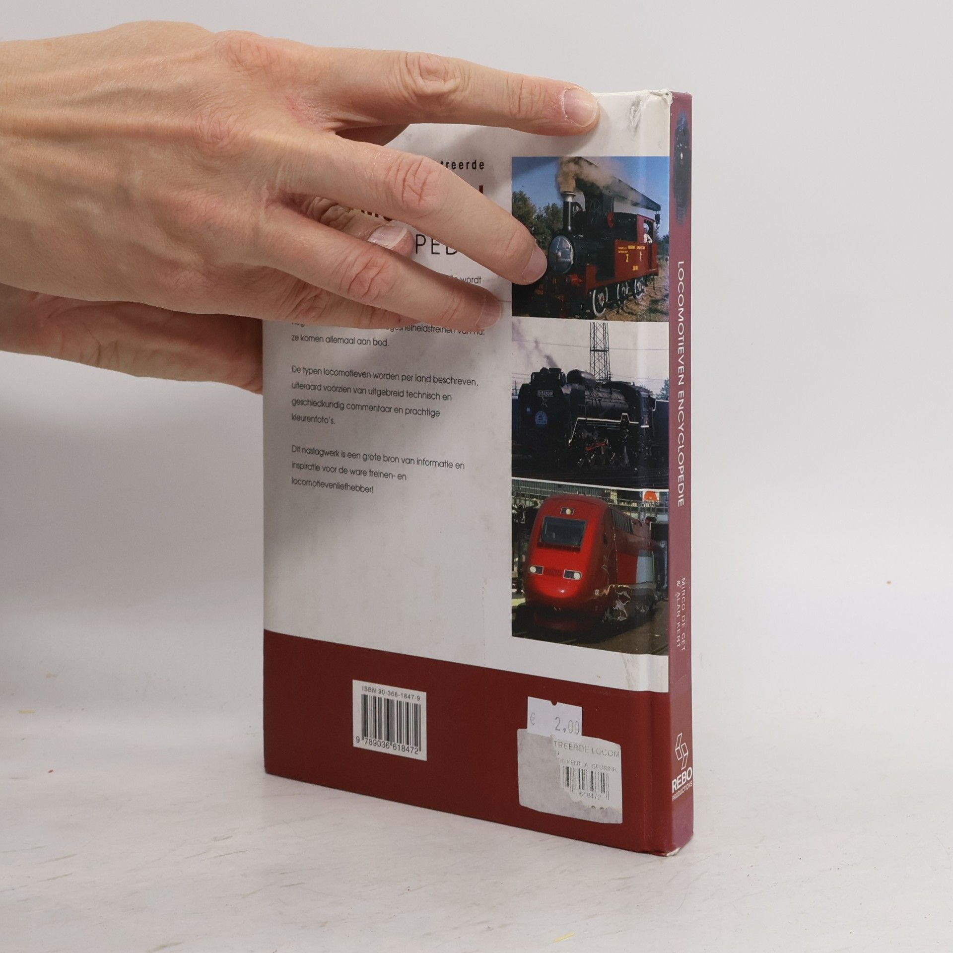 Mirco De Cet Geïllustreerde locomotieven encyclopedie