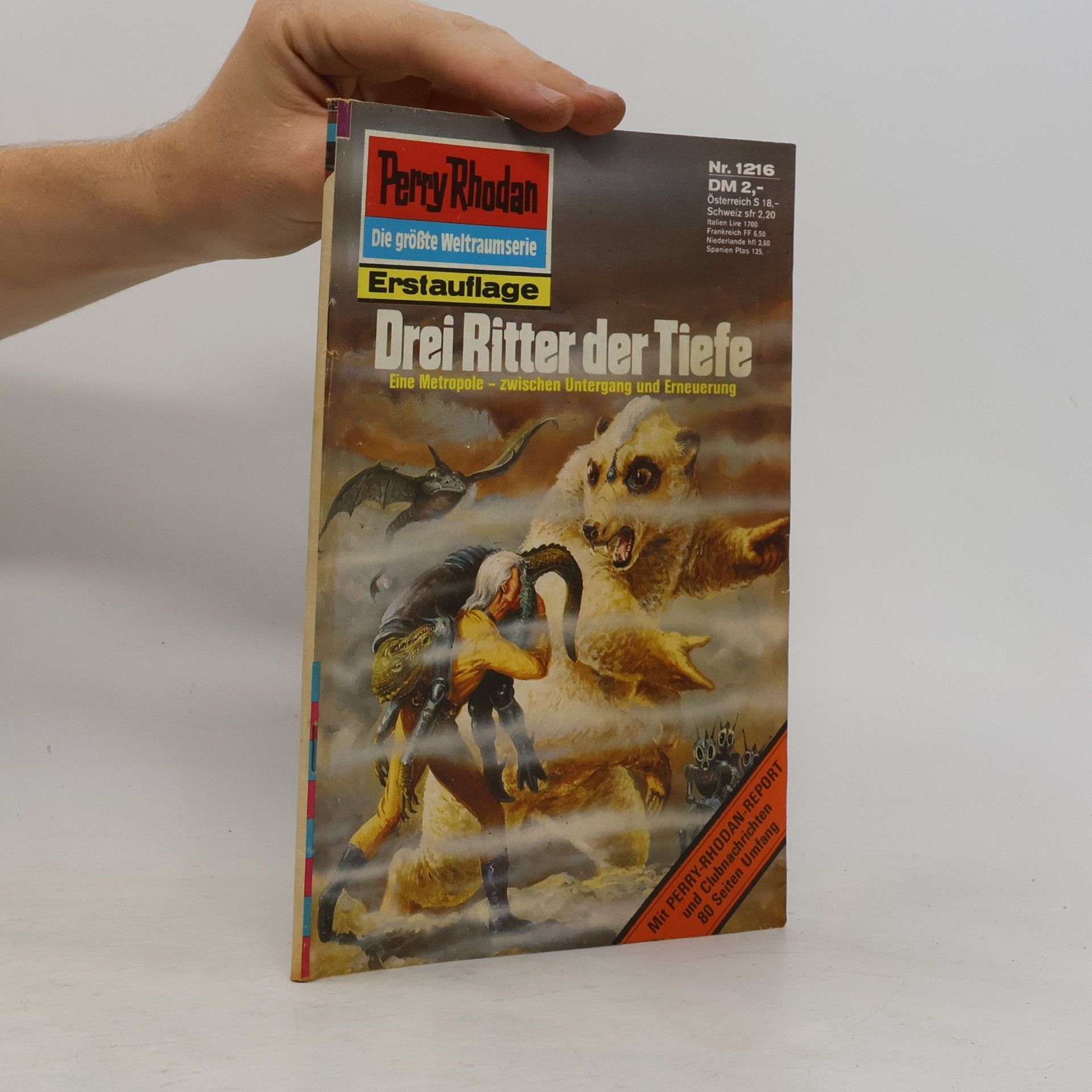 Ernst Vlcek Perry Rhodan 1216: Drei Ritter der Tiefe