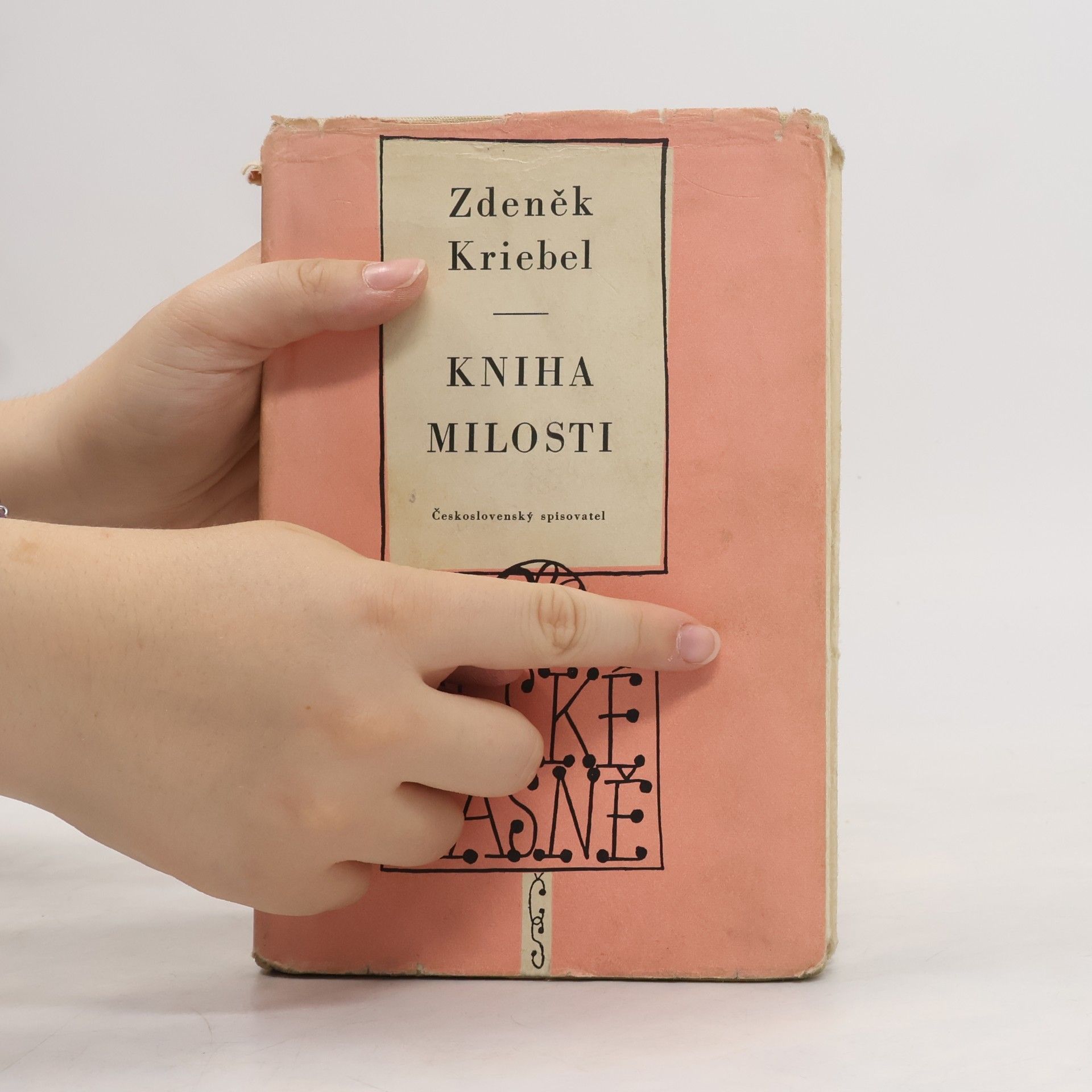 Zdeněk Kriebel Kniha milosti