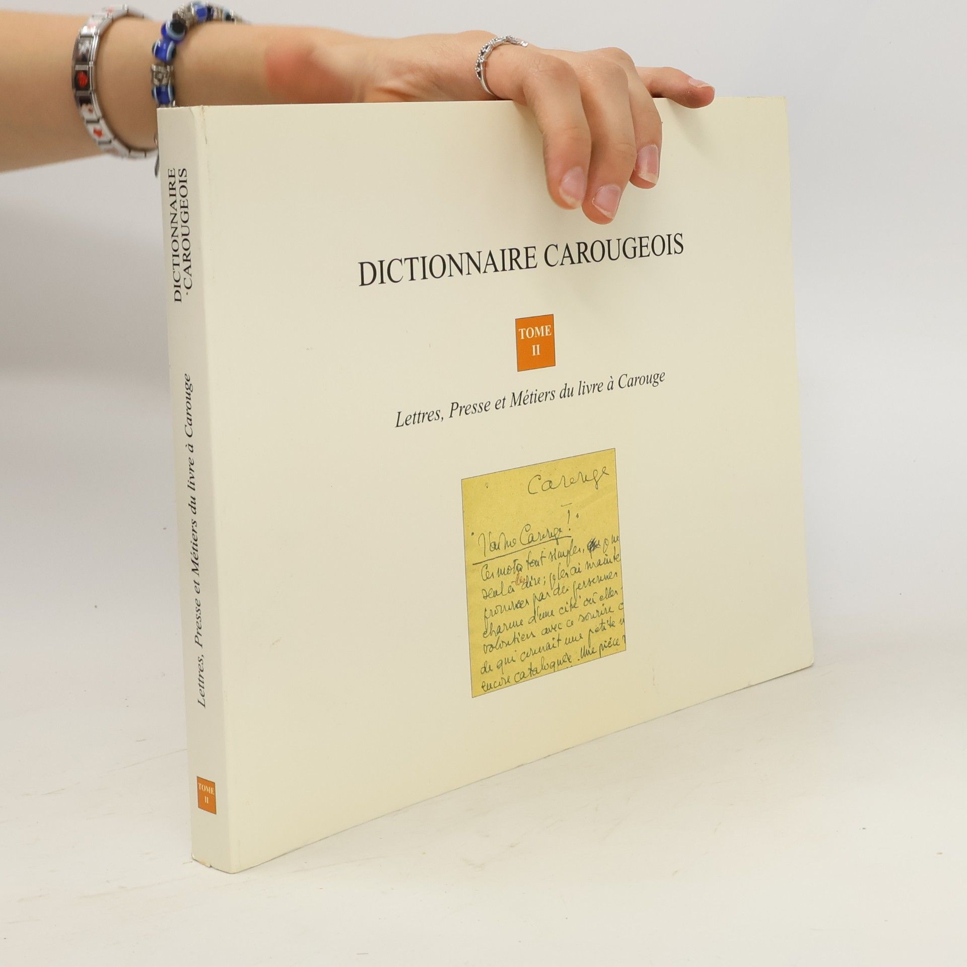 Autores varios Dictionnaire Caurougeois II.