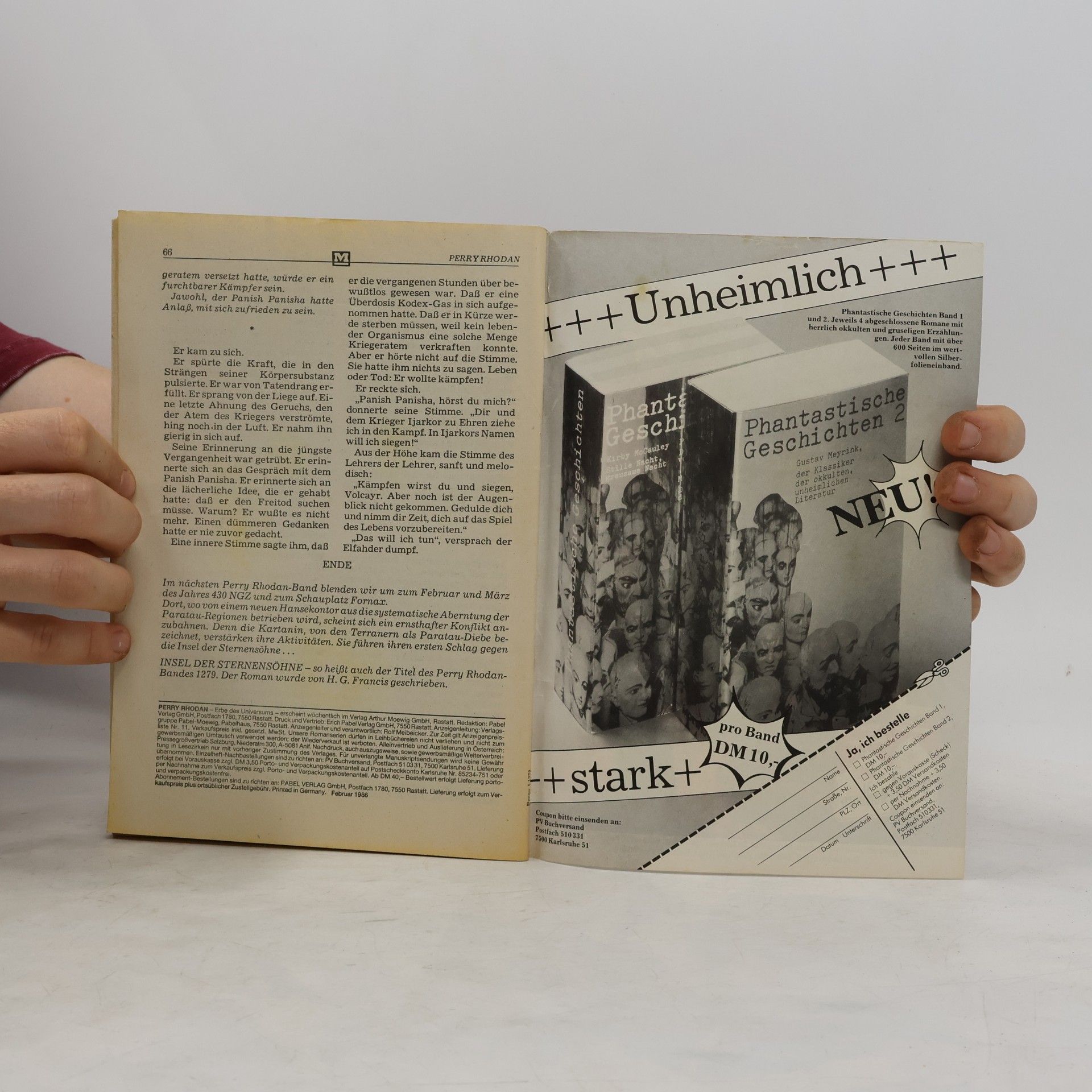 Kurt Mahr Perry Rhodan 1278: Der Elfahder