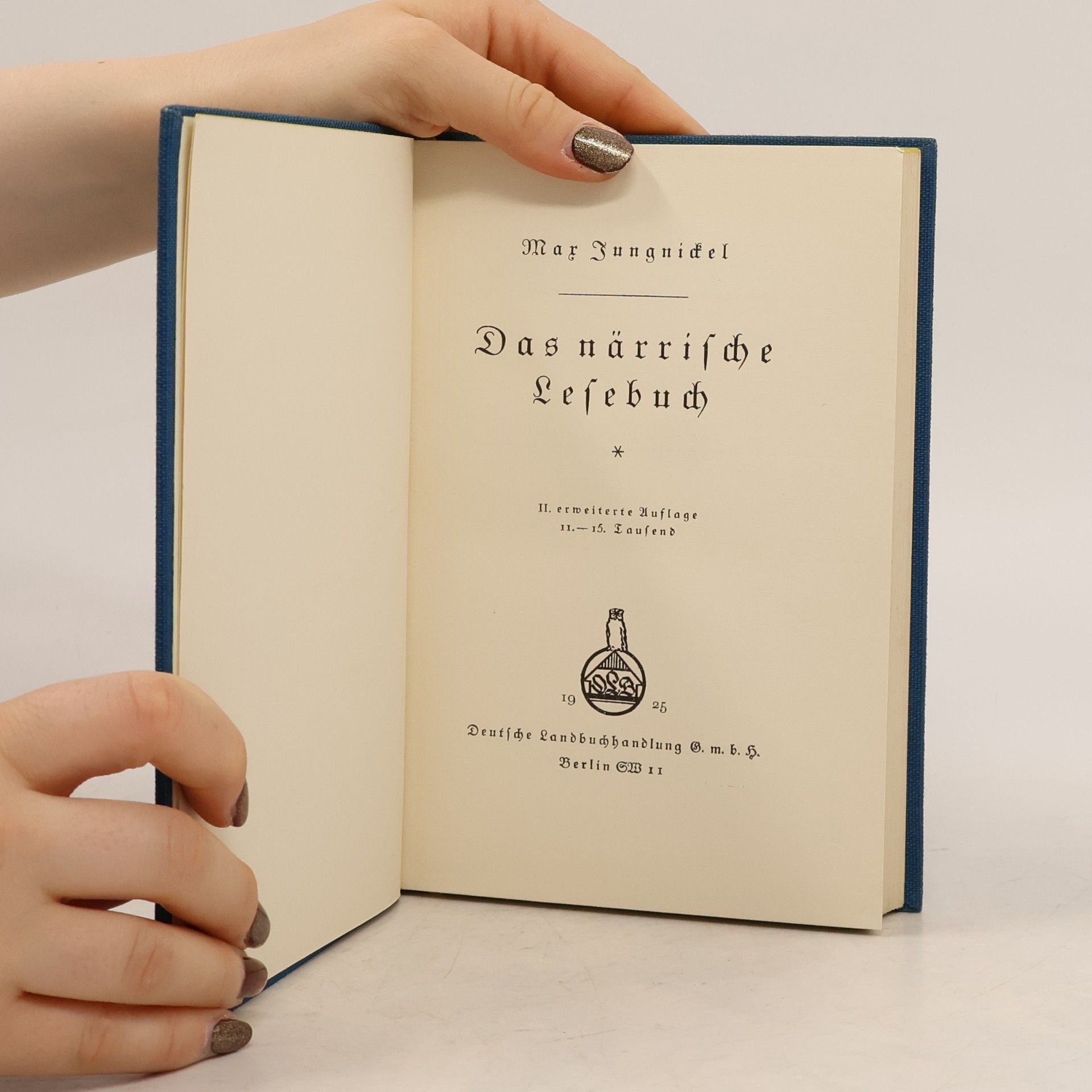 Max Jungnickel Das närrische Lesebuch