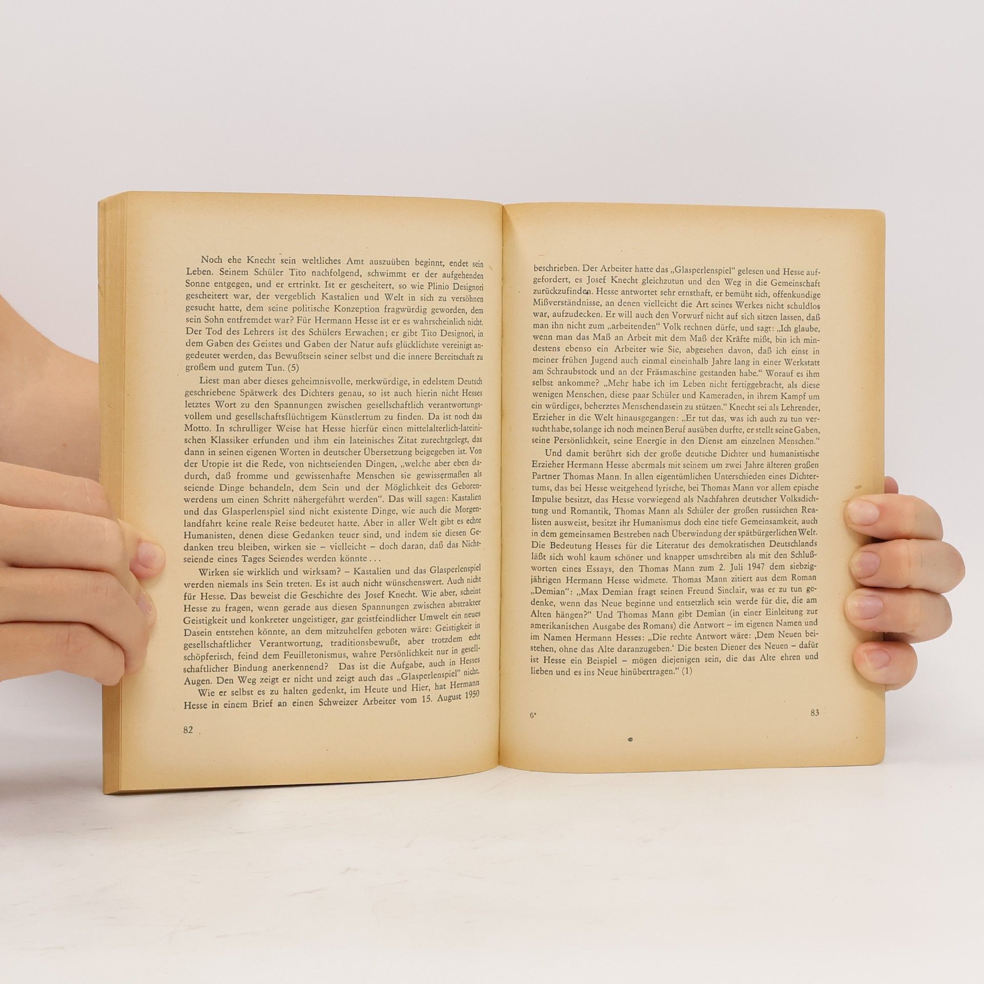 Hermann Hesse Schriftsteller der Gegenwart