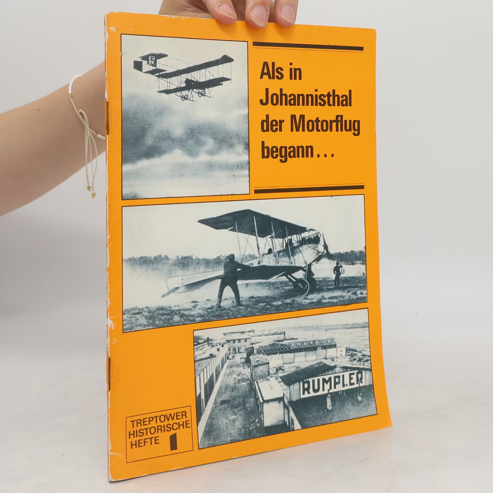 Günter Dr Als in Johannisthal der Motorflug begann...