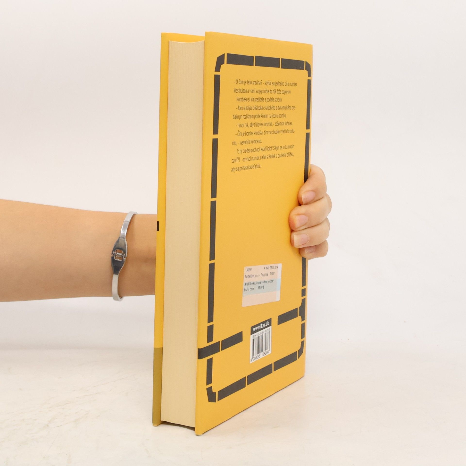 Jonas Jonasson Analfabetka, ktorá vedela počítať