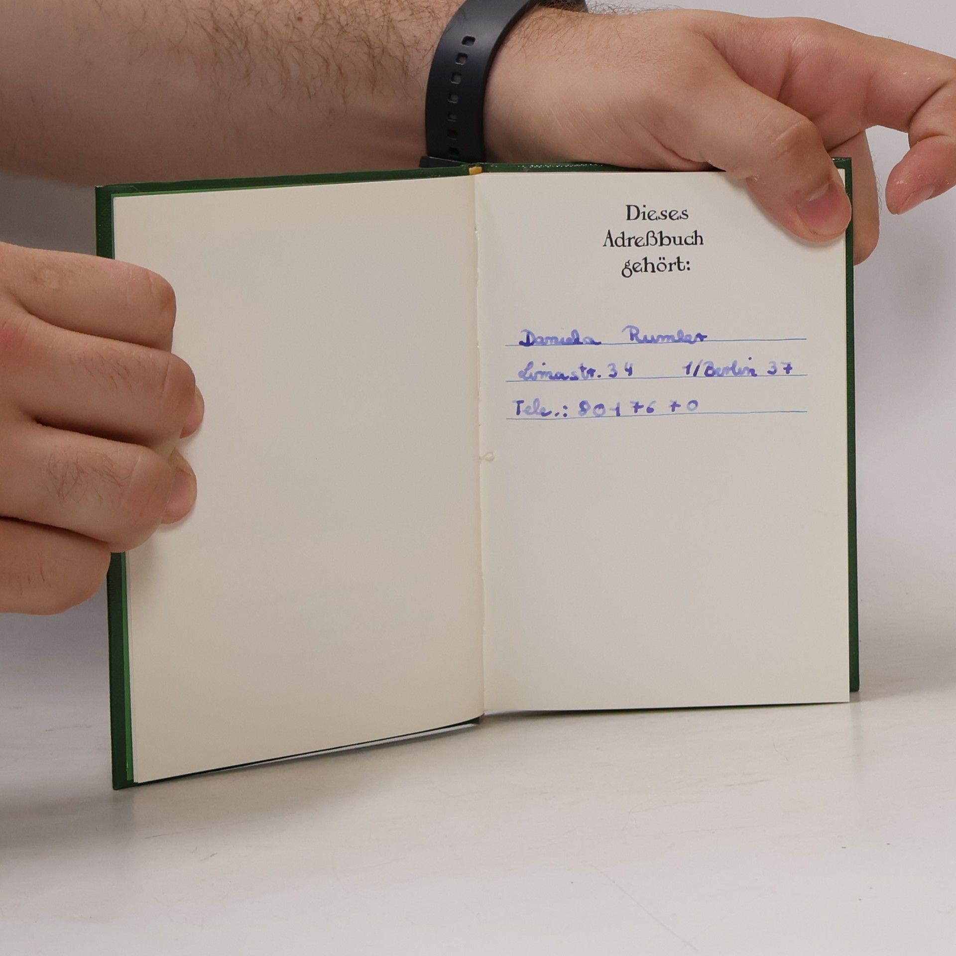 Ida Bohatta Merkbücher: Adressbuch