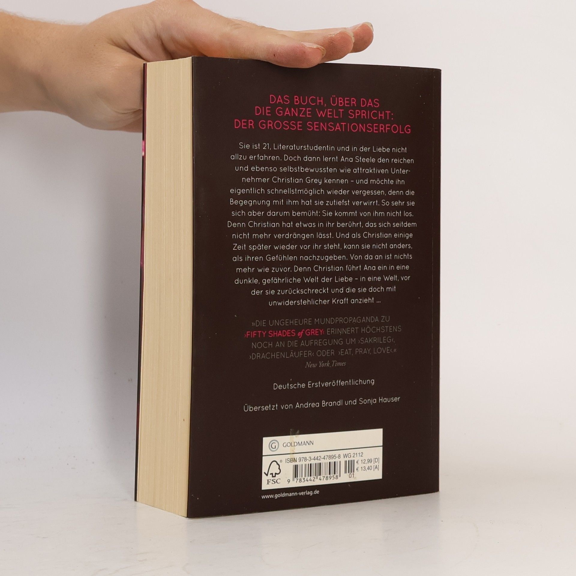 E. L. James Shades of Grey. Geheimes Verlangen