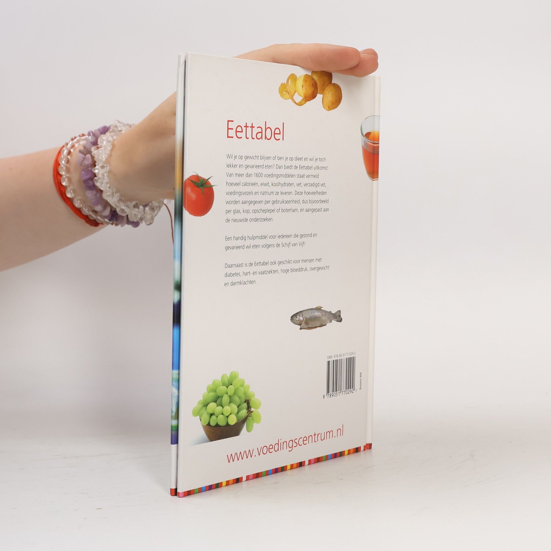 Eettabel; handig hulpmiddel bij gezond eten en diëten - Vernieuwd! Van meer dan 1600 producten