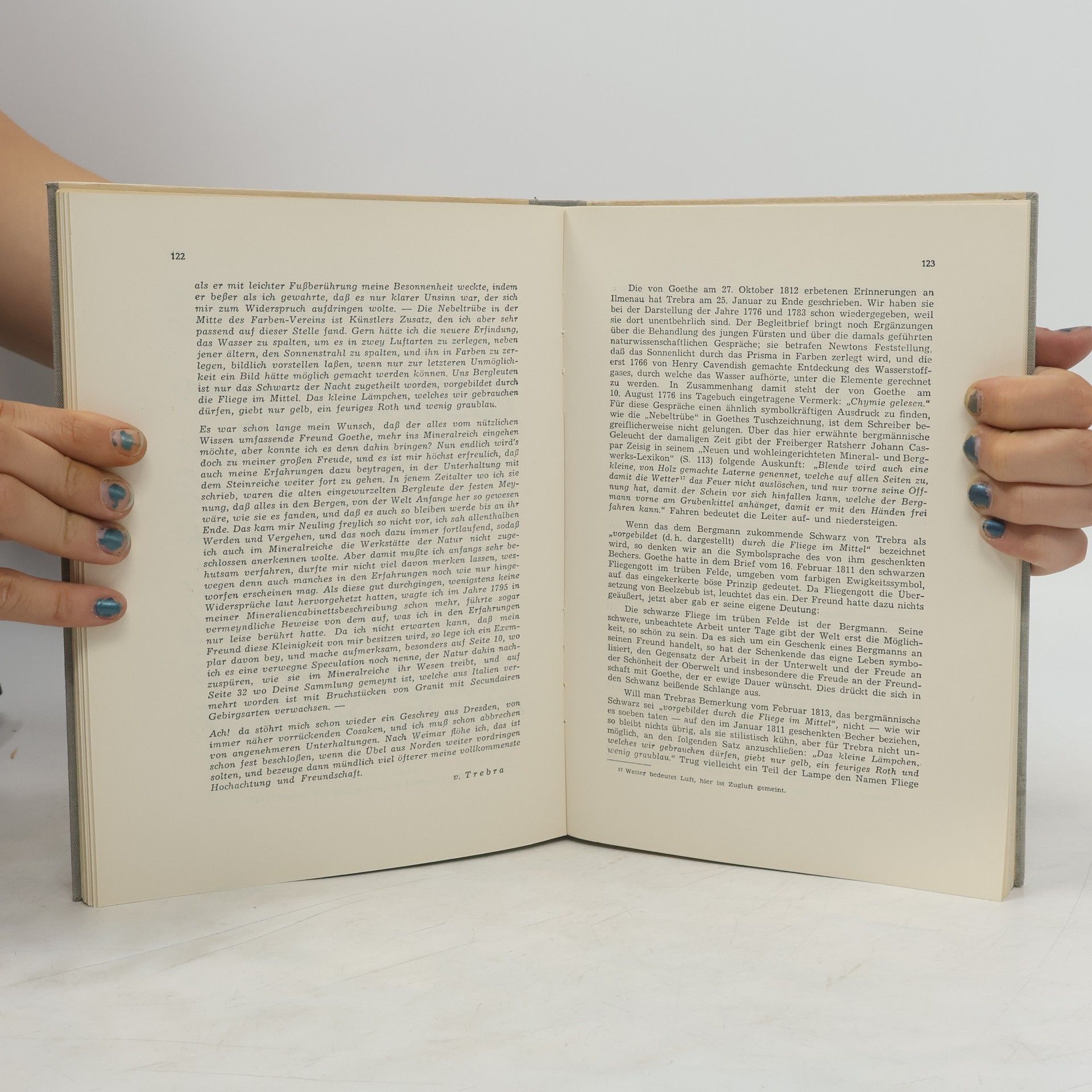 Johann Wolfgang von Goethe Goethe und Trebra