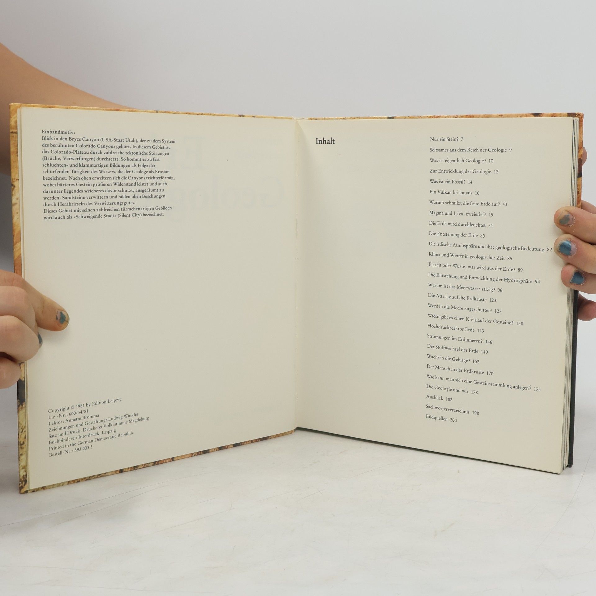 Collectif d'auteurs Erlebnis Geologie