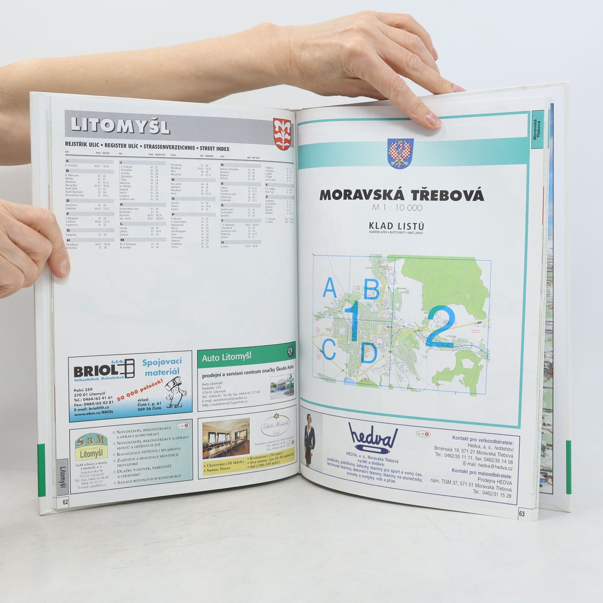 Kolektiv autorů Atlas měst. Královéhradecký a Pardubický kraj 2001