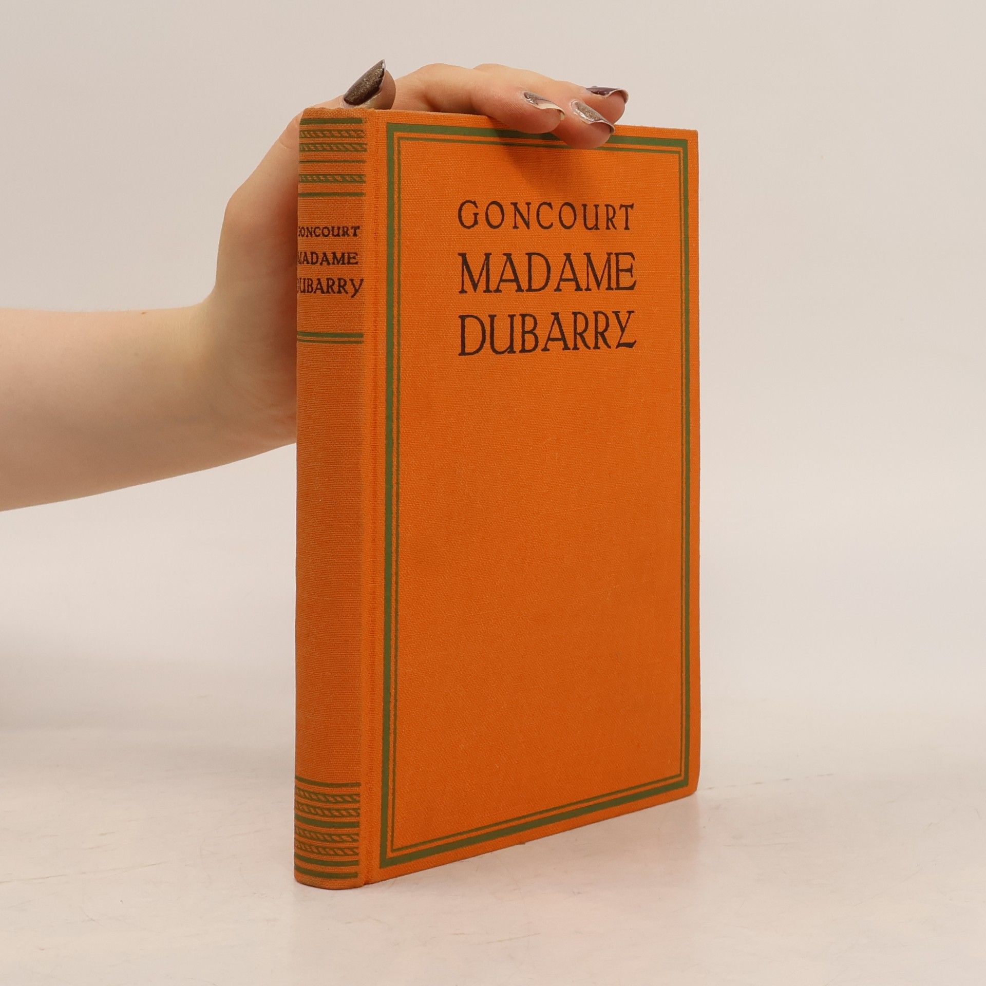 E. de Goncourt Madame Dubarry