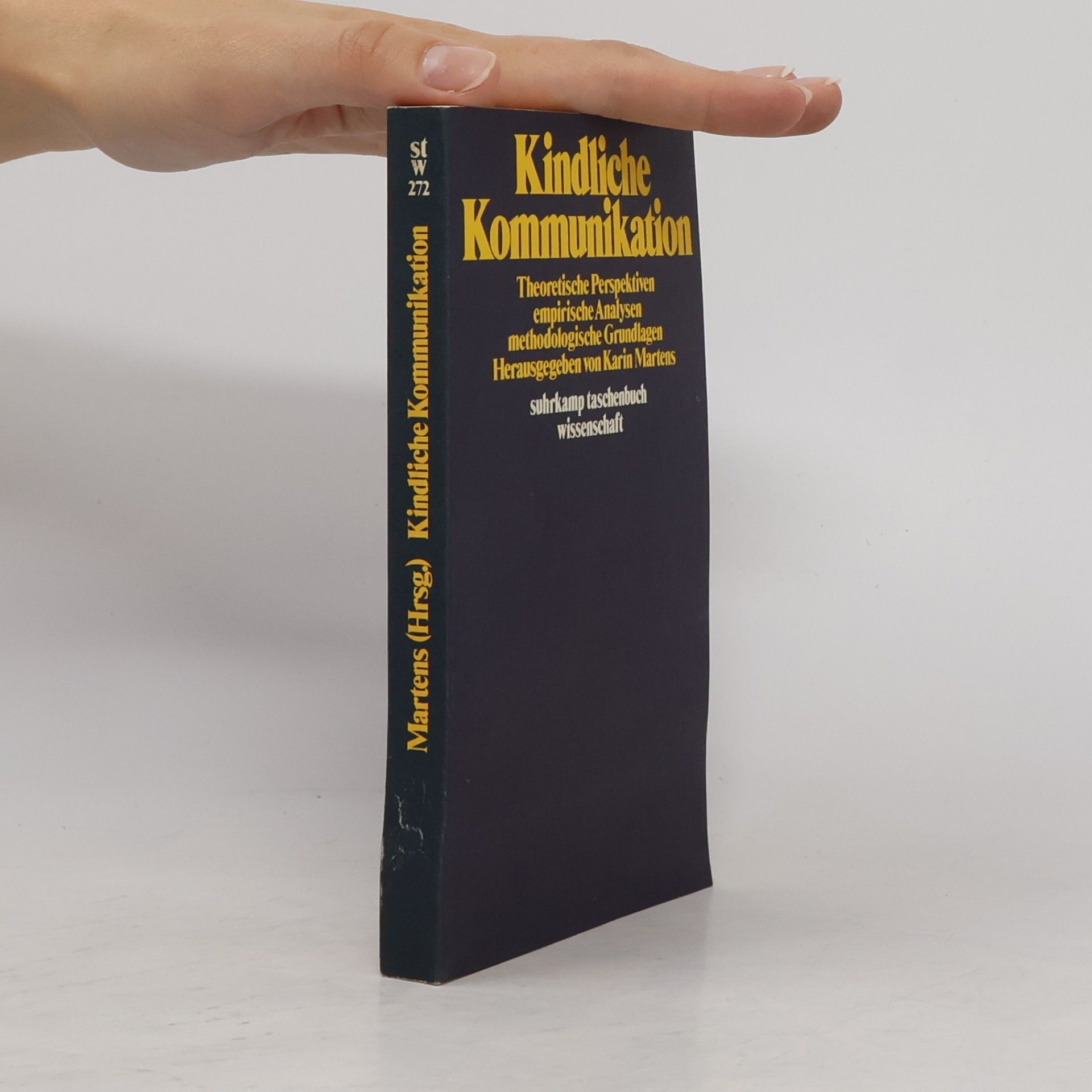 Karin Martens Suhrkamp Taschenbuch Wissenschaft - 272: Kindliche Kommunikation