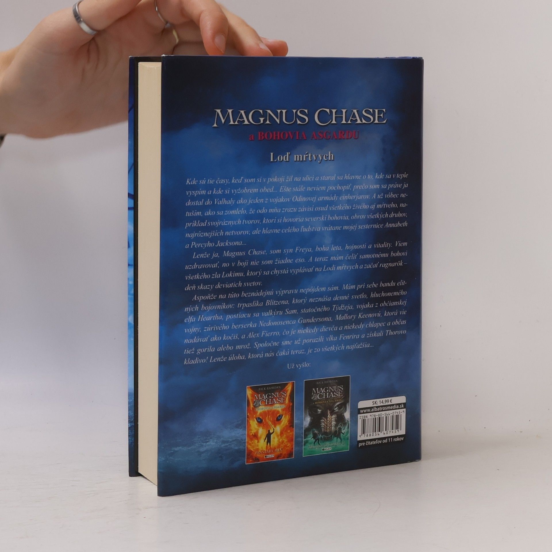 Rick Riordan Magnus Chase a Bohovia Asgardu. Loď Mŕtvych