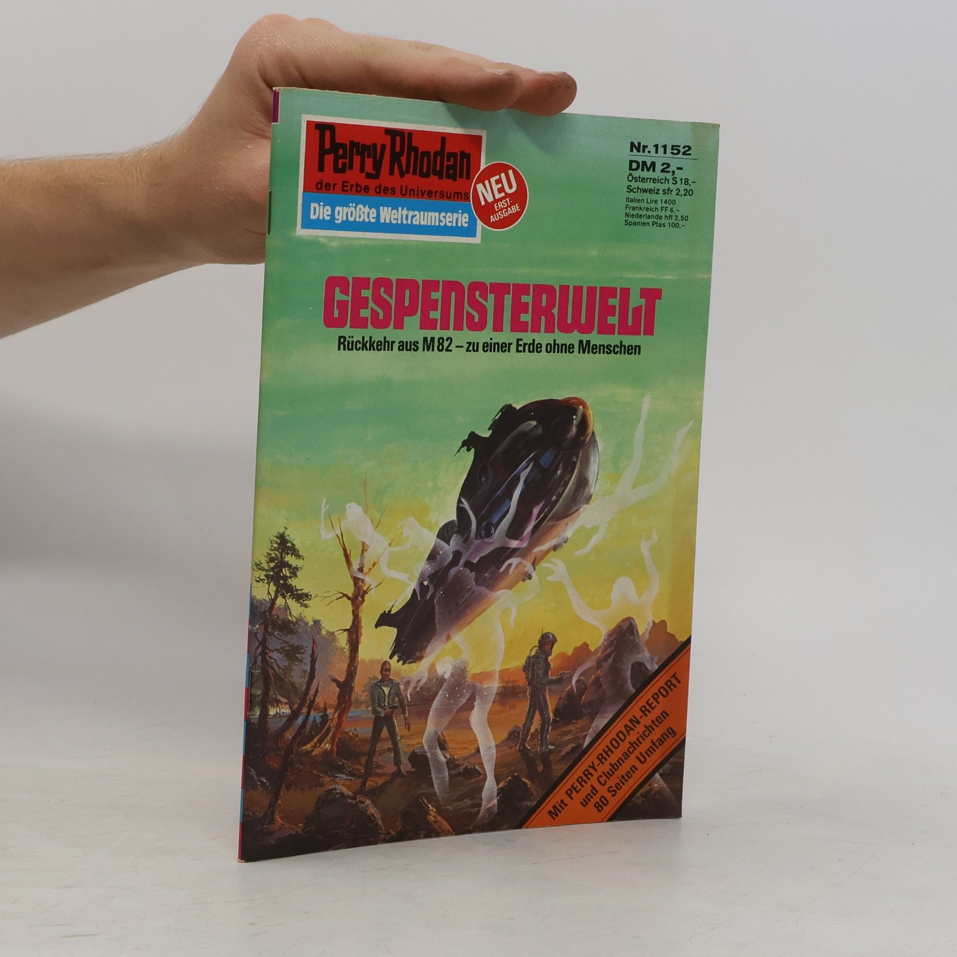 Ernst Vlcek Perry Rhodan 1152: Gespensterwelt