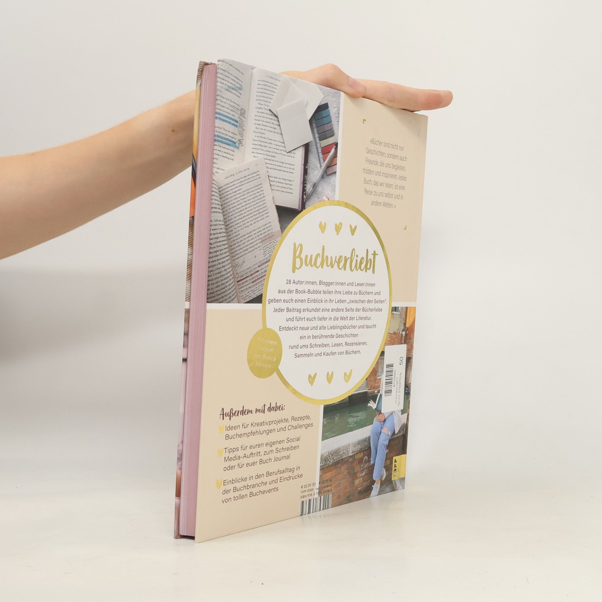 Frechverlag My Booklove. Storys. Bücherwelten. DIYs. Mit einem Vorwort von Bianca Iosivoni.