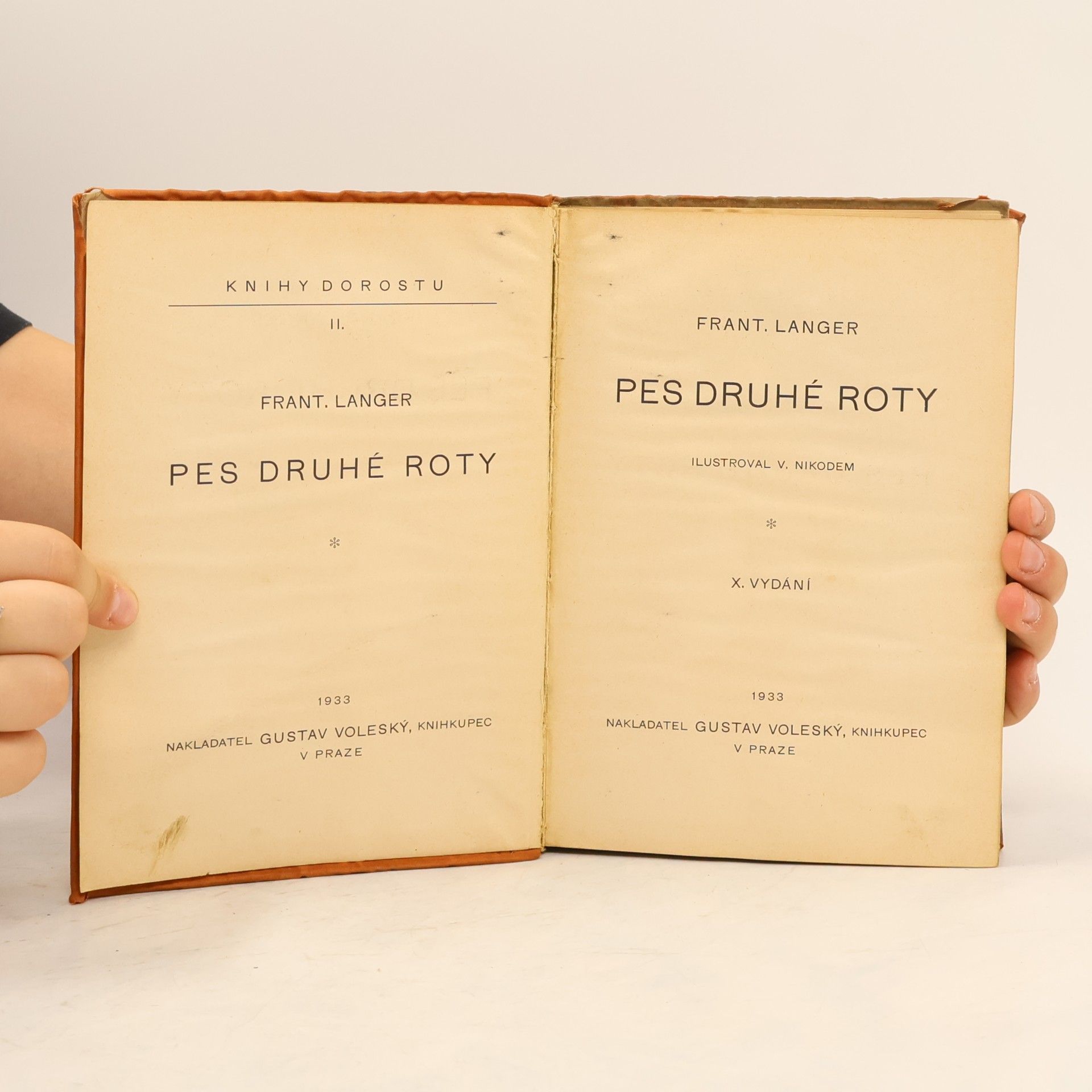 František Langer Pes druhé roty