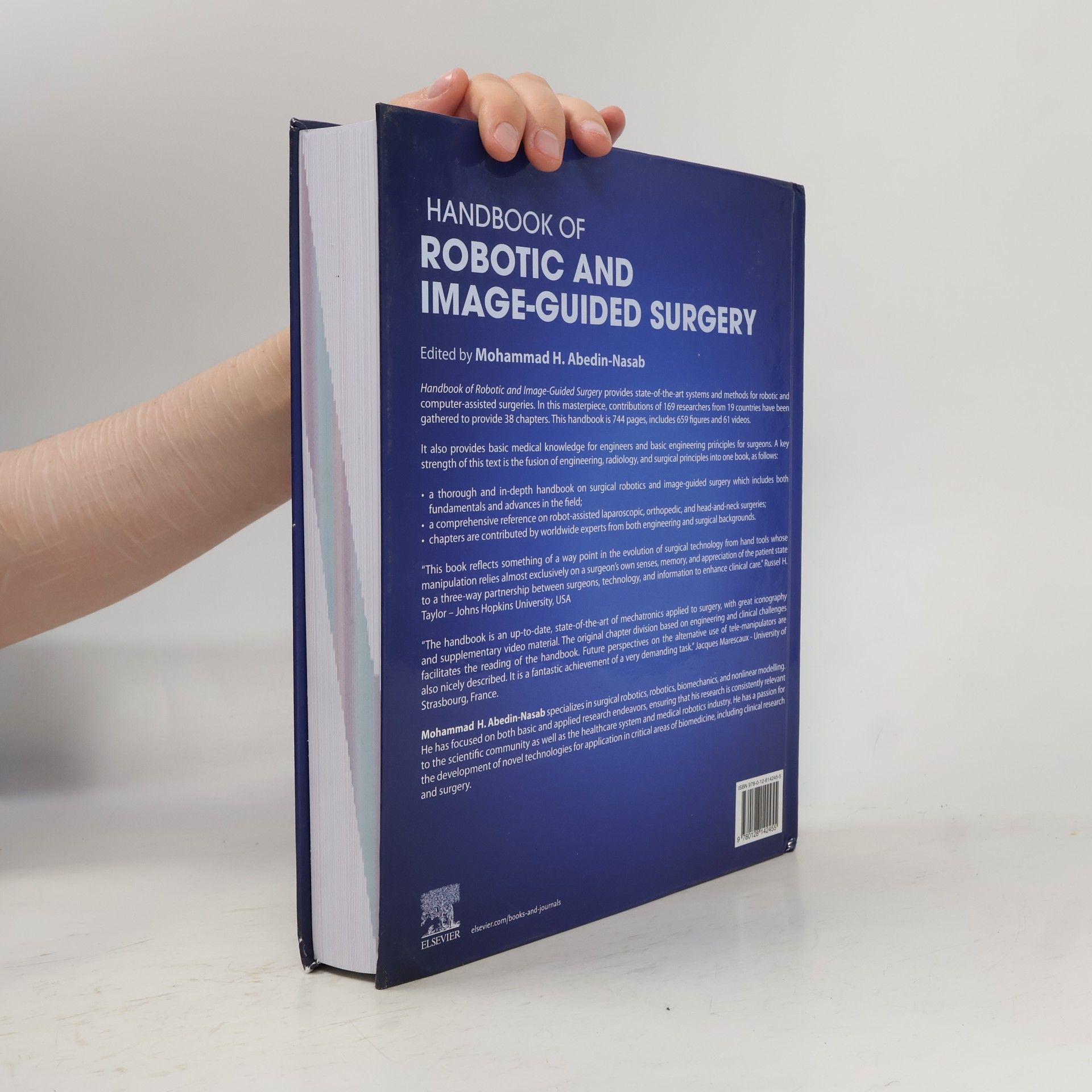 Mohammad Hossein Abedin-Nasab Handbook of Robotic and Image-Guided Surgery