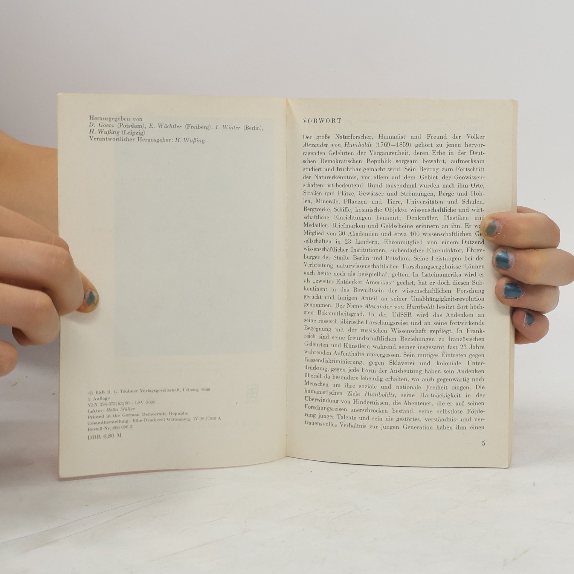 Autorenkollektiv Alexander von Humboldt