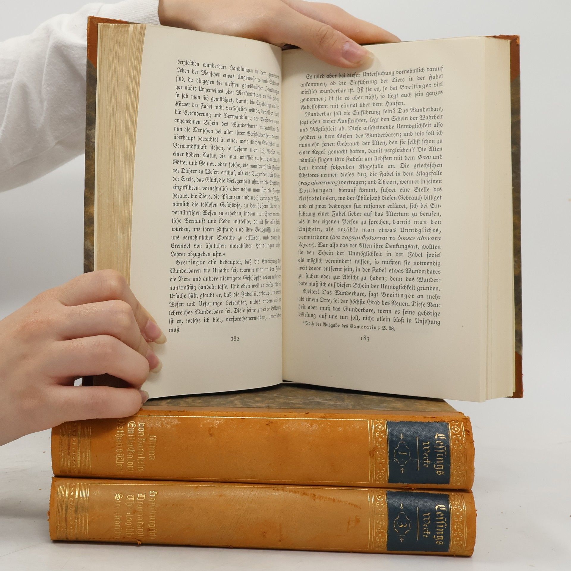 Gotthold Ephraim Lessing Lessings Werke 1-3