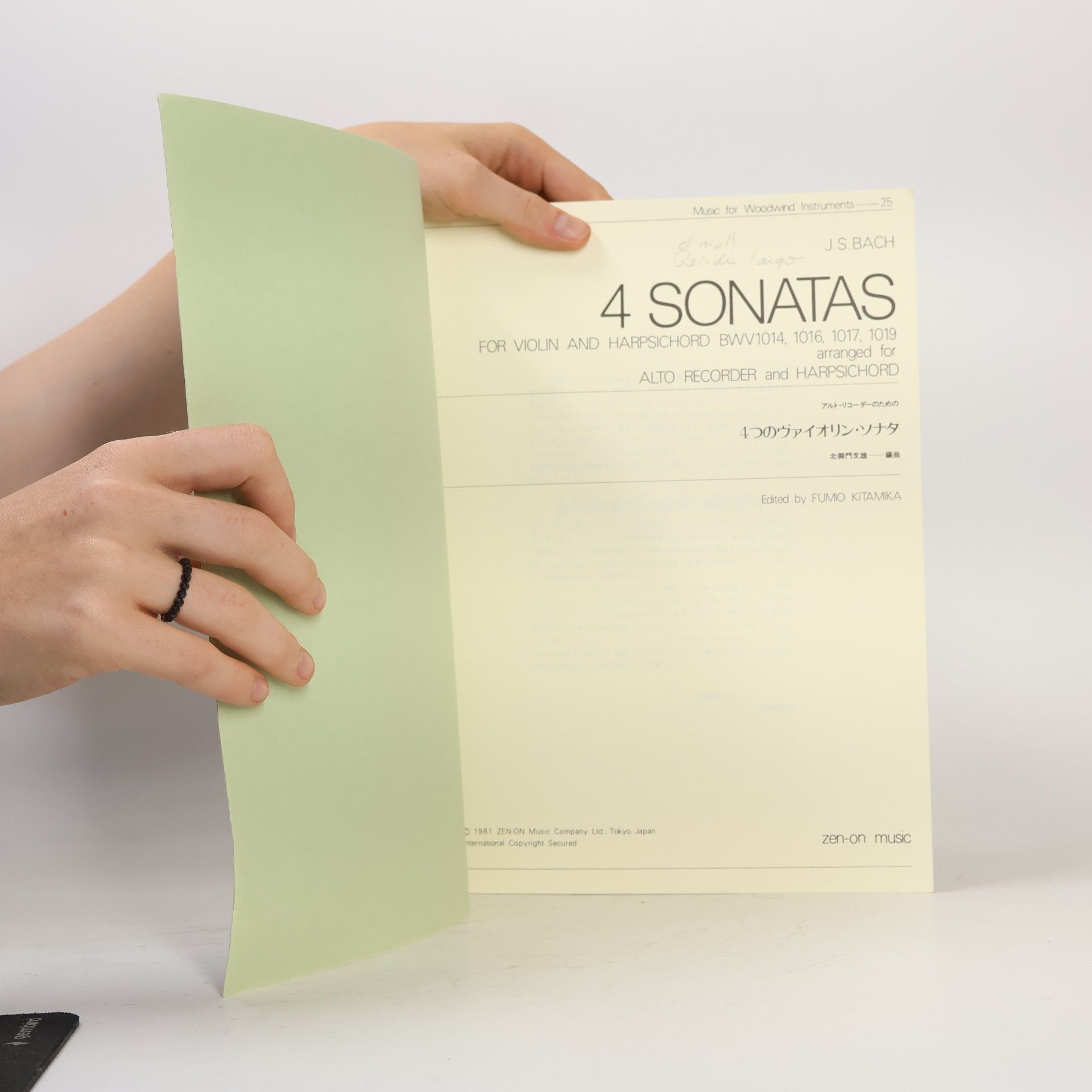 Johann Sebastian Bach 4 Sonatas