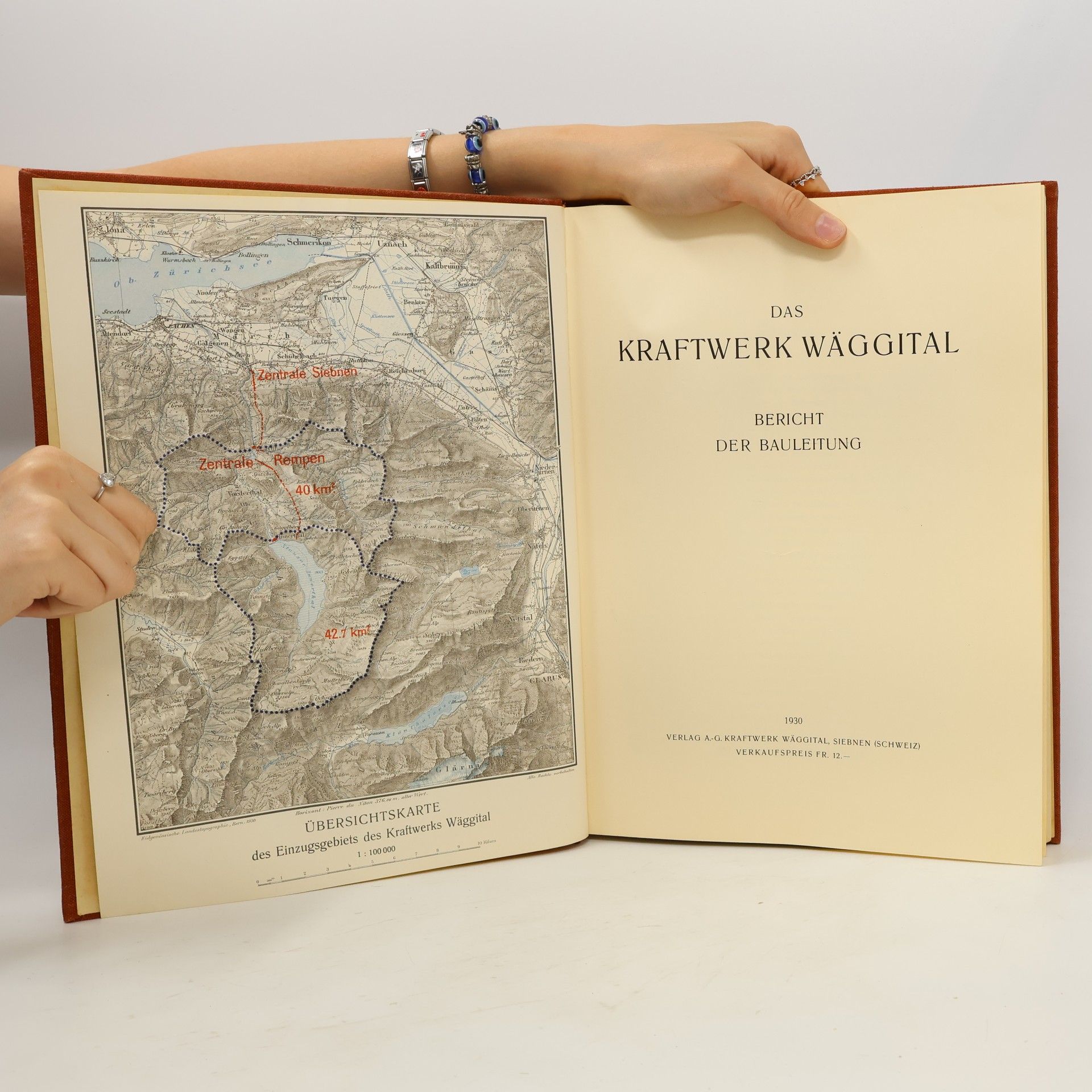 kolektiv Das Kraftwerk Wäggital. Bericht der Bauleitung