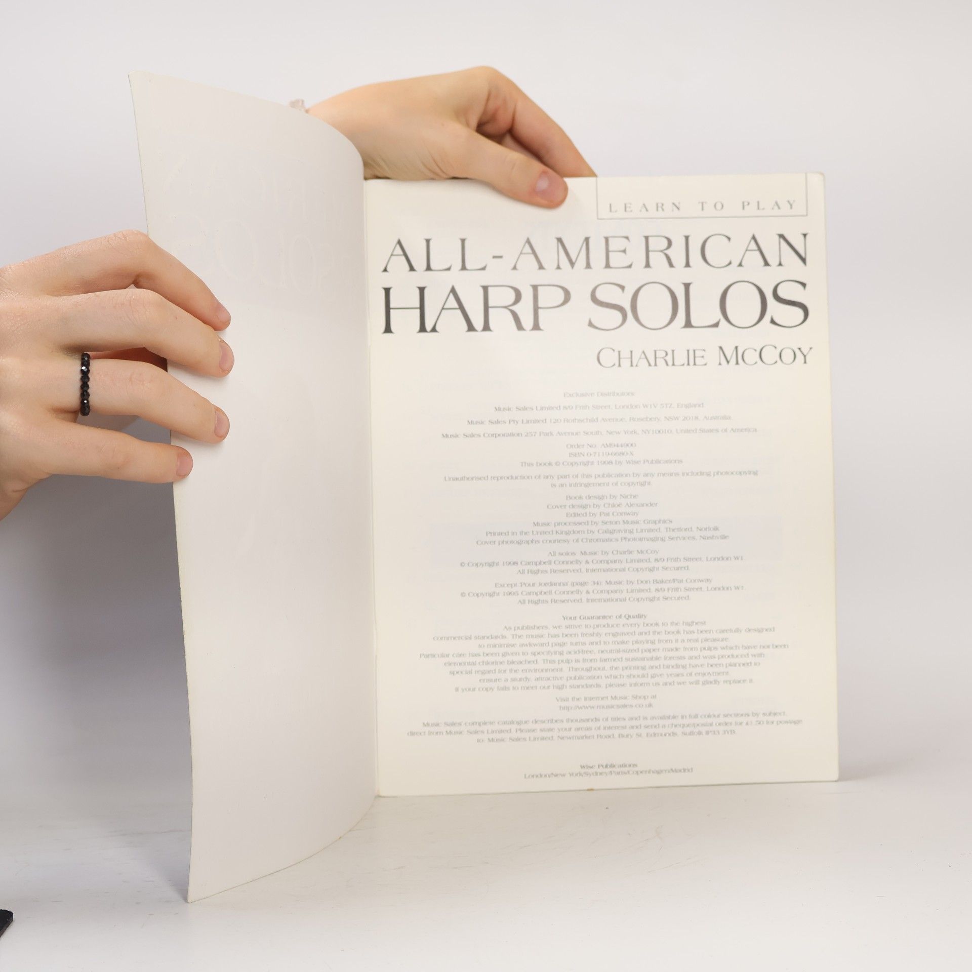 Charlie McCoy All-American Harp Solos
