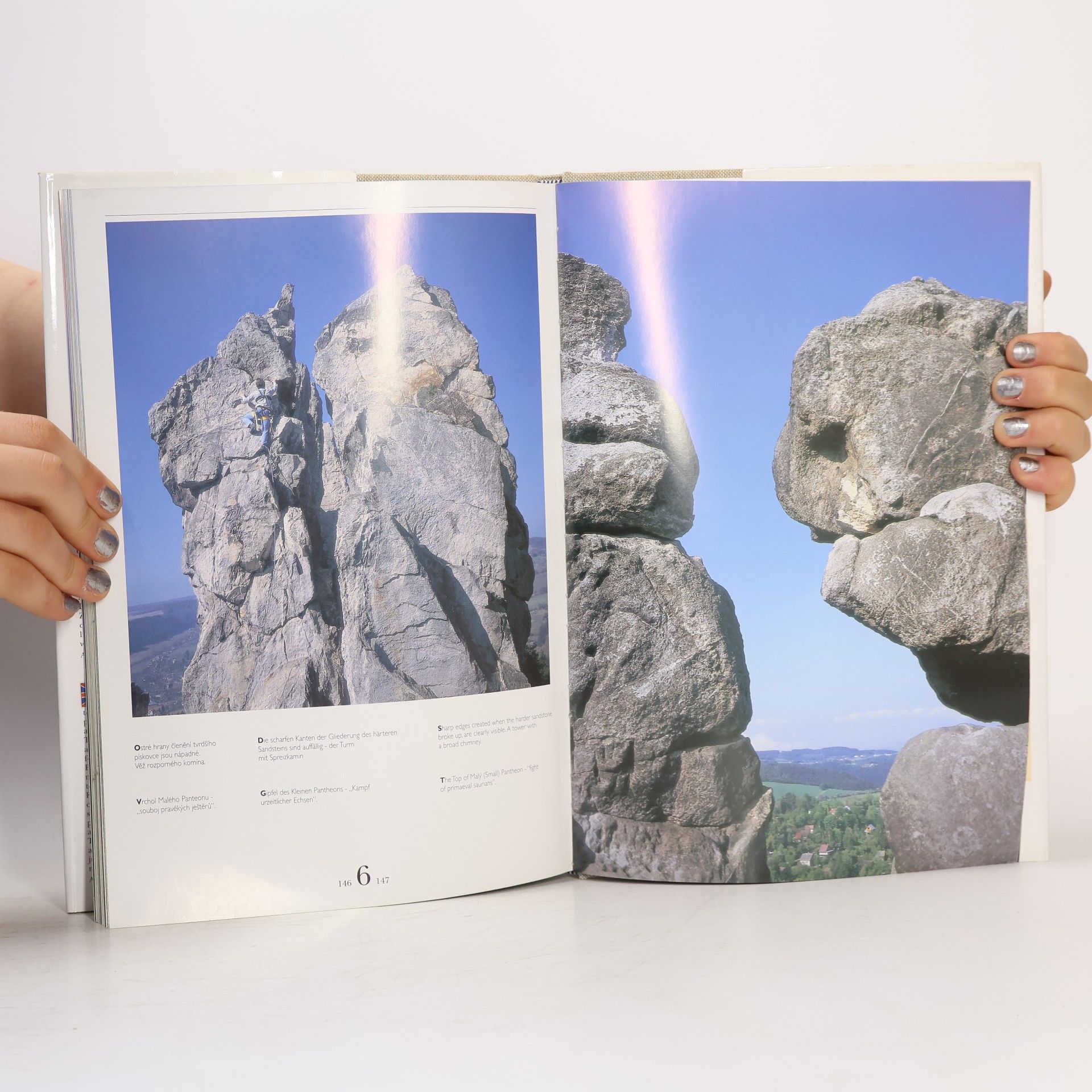 Siegfried Weiss Skály Českého ráje = Die Felsen des Böhmischen Paradieses = The Rocks of the Bohemian paradise