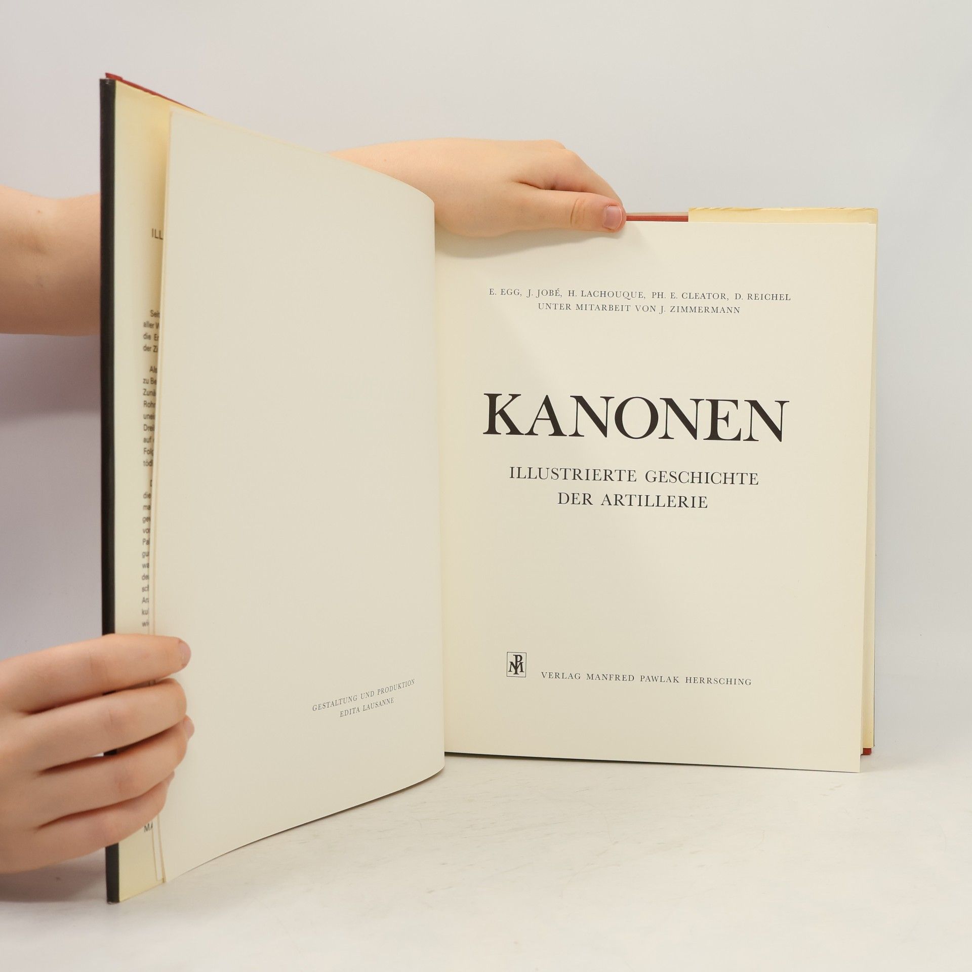 Various authors Kanonen. Illustrierte Geschichte der Artillerie