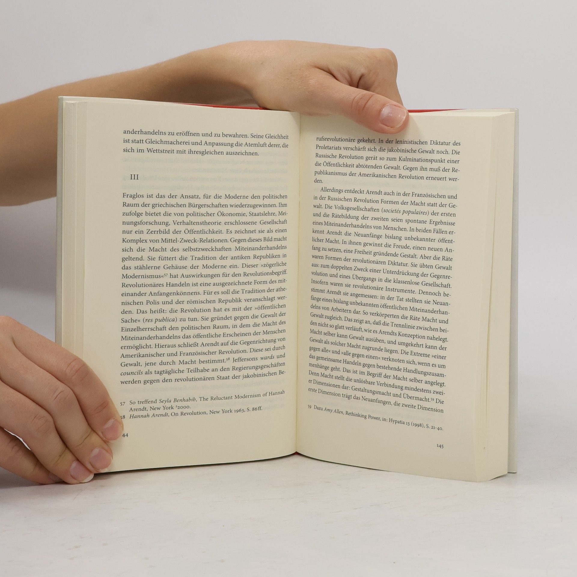 Gunnar Hindrichs Philosophie der Revolution