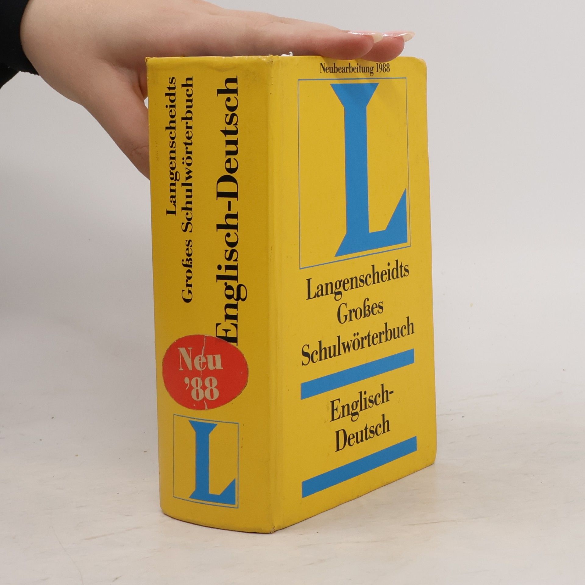 Heinz Messinger Langenscheidts großes Schulwörterbuch Englisch-Deutsch