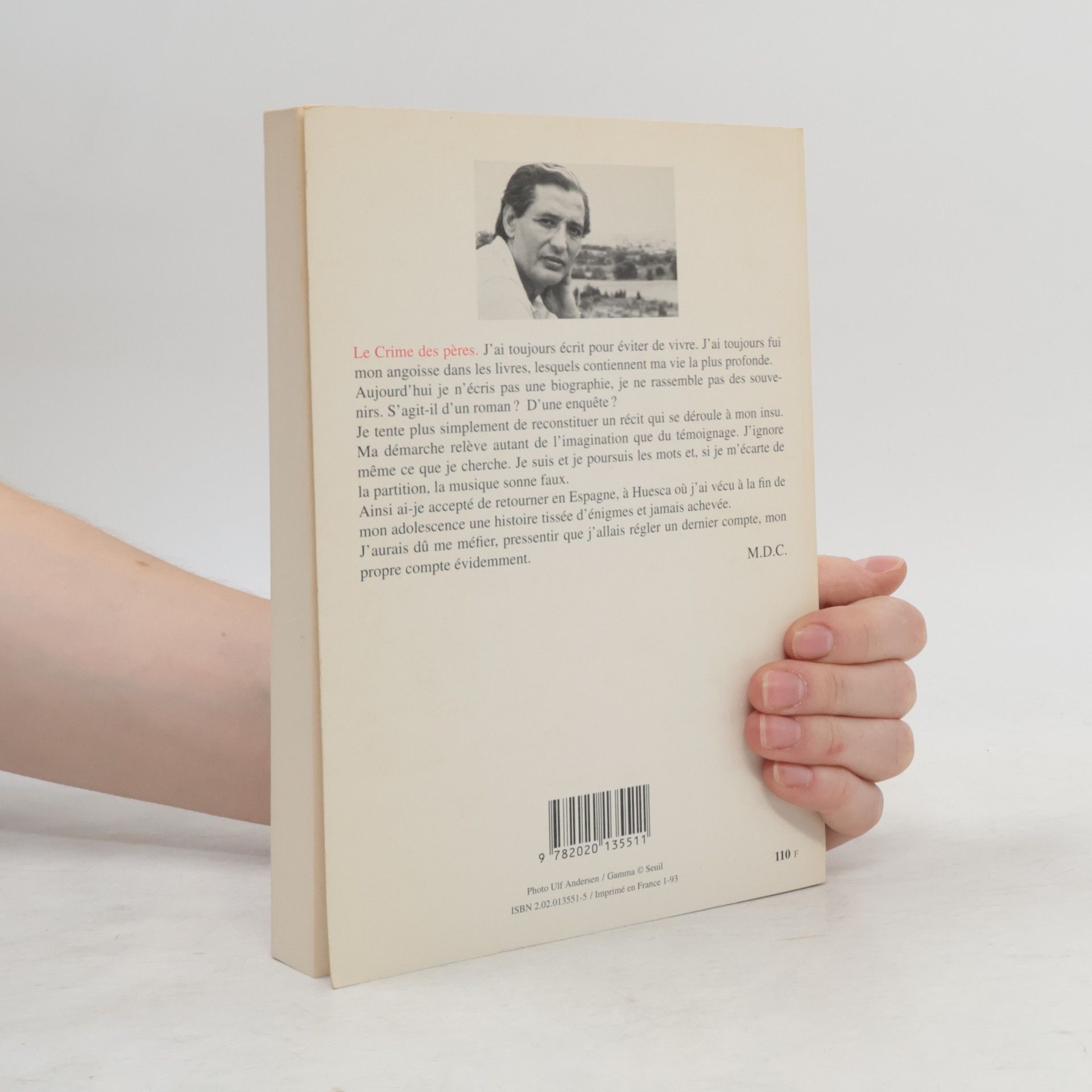 Michel del Castillo Le Crime des pères