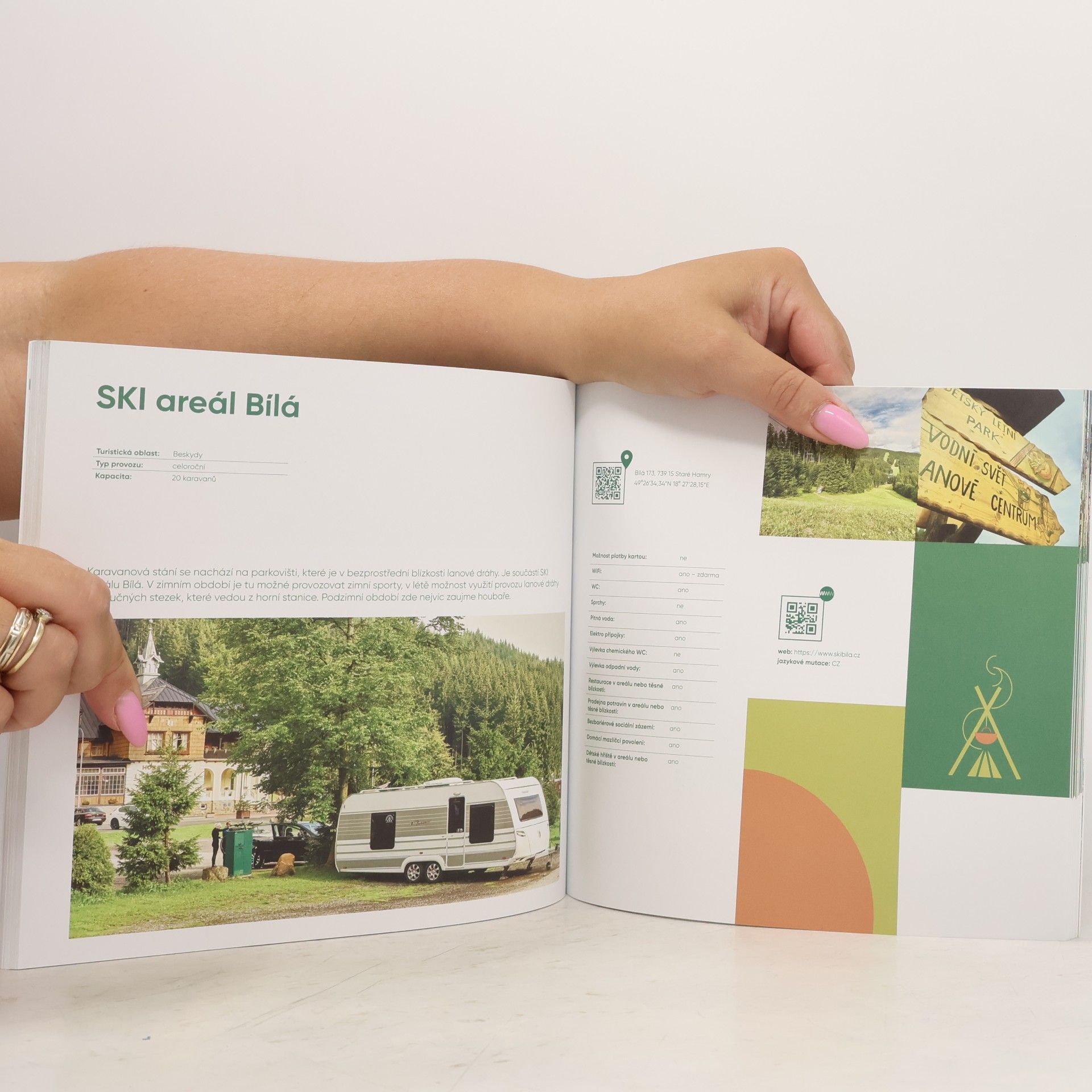 Autorenkollektiv Kempy, karavanová stání. Průvodce po Moravskoslezském kraji