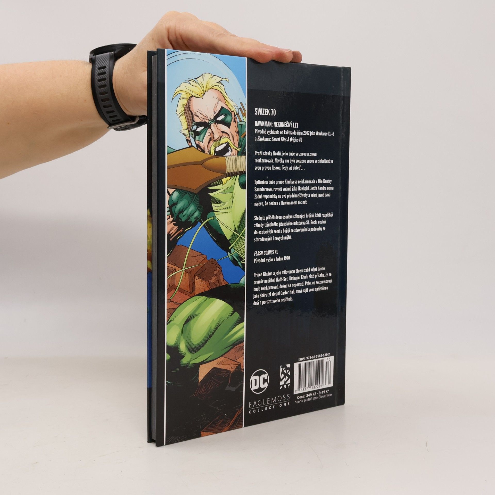 Geoff Johns Hawkman. Nekonečný let