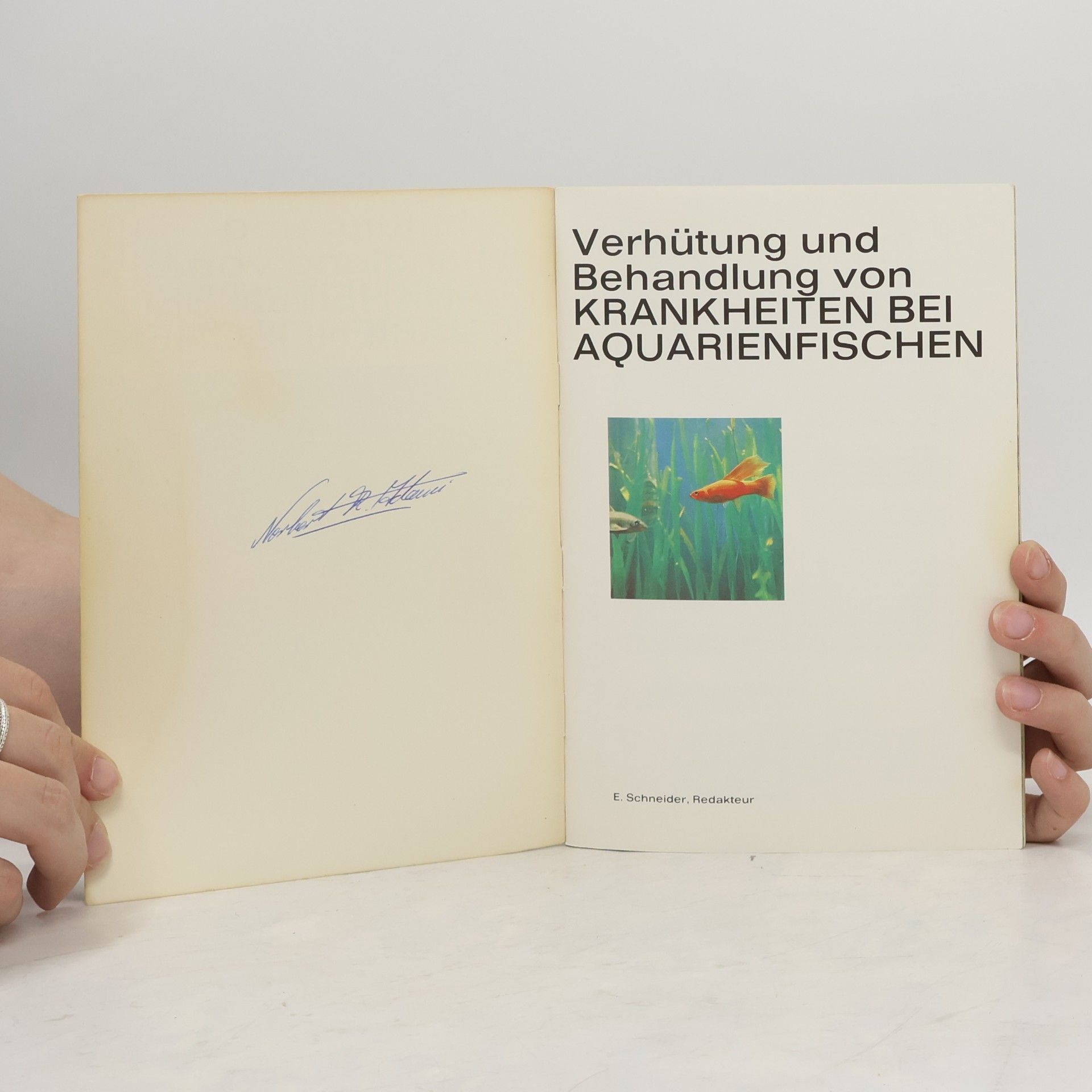 AA.VV. Verhütung und Behandlung von Krankheiten bei Aquarienfischen