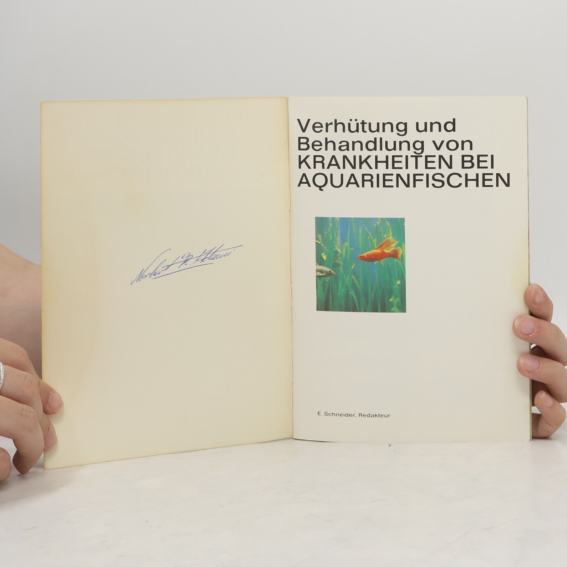 AA.VV. Verhütung und Behandlung von Krankheiten bei Aquarienfischen