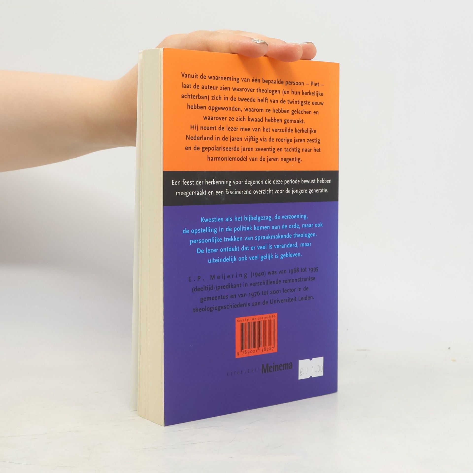 E. P Meijering Vijftig jaar onder theologen