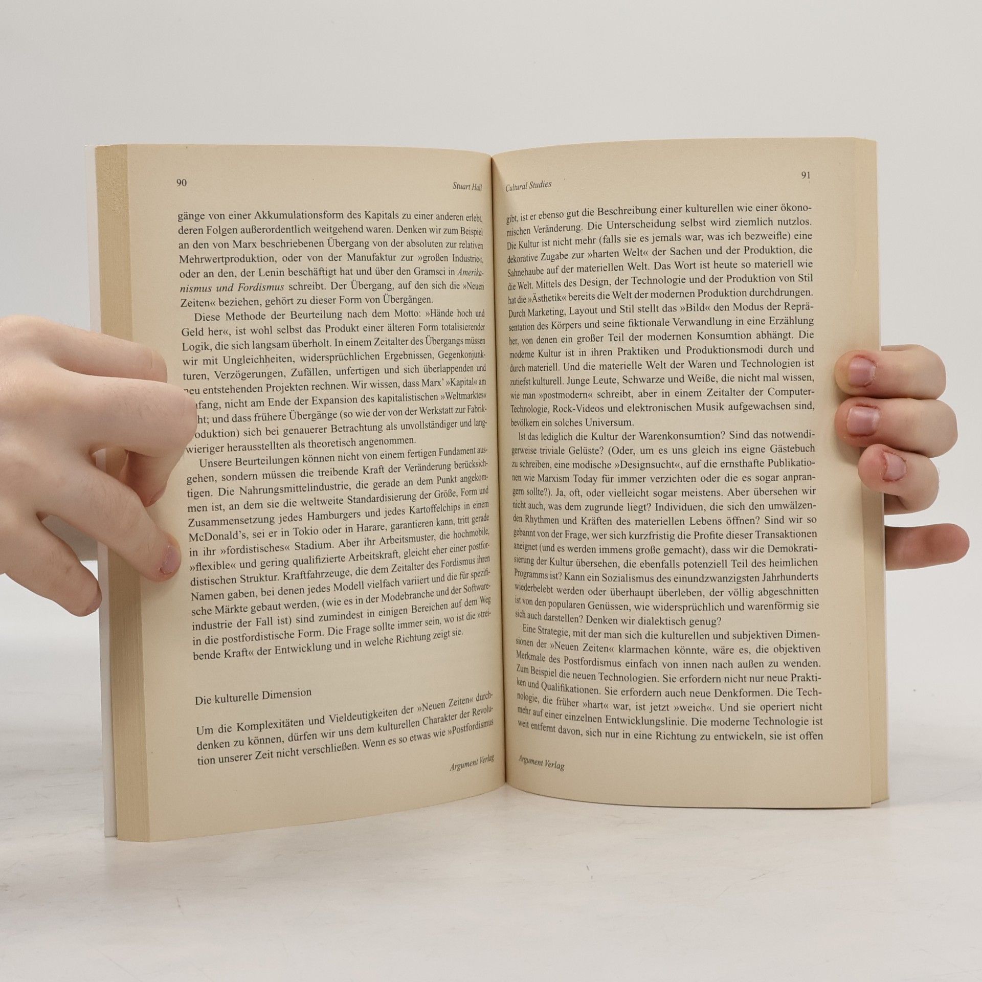Stuart Hall Ausgewählte Schriften - 3: Cultural Studies