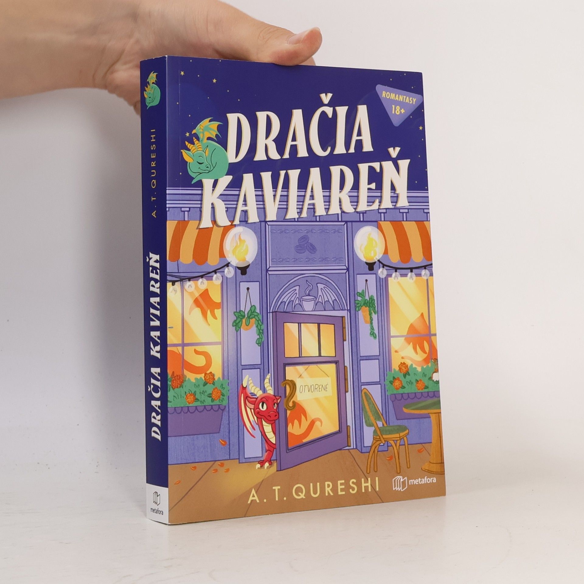 Aamna T. Qureshi Dračia kaviareň
