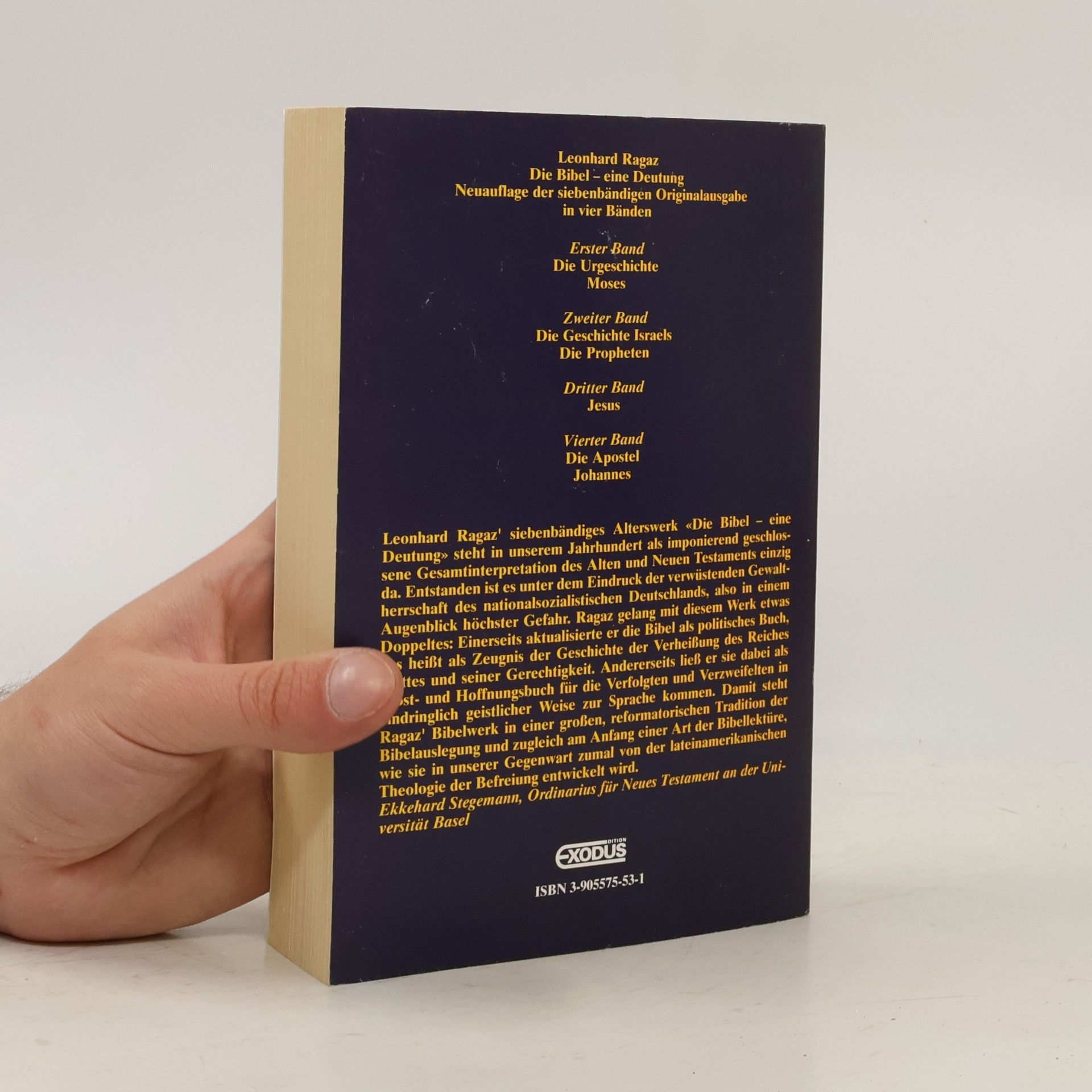 Leonhard Ragaz Die Bibel