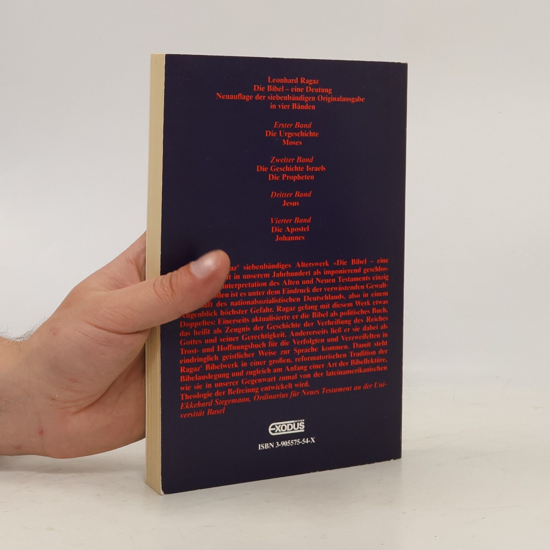 Leonhard Ragaz Die Bibel
