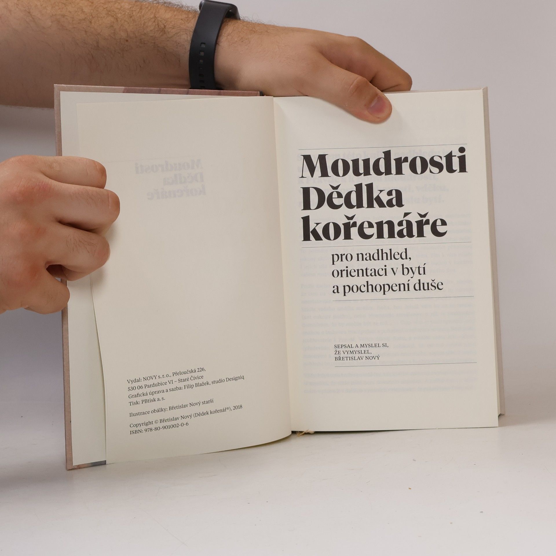 Břetislav Nový Moudrosti Dědka kořenáře. Pro nadhled, orientaci v bytí a pochopení duše