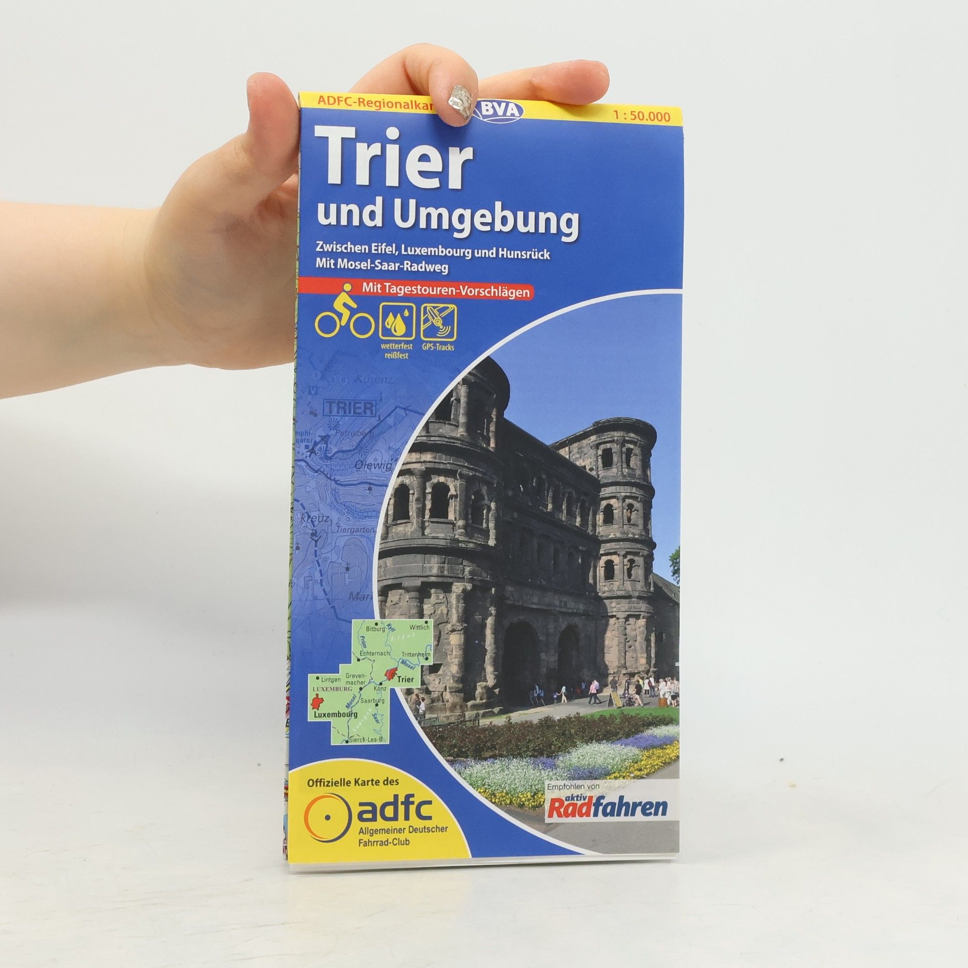 Autorenkollektiv ADFC Regionalkarte Trier und Umgebung