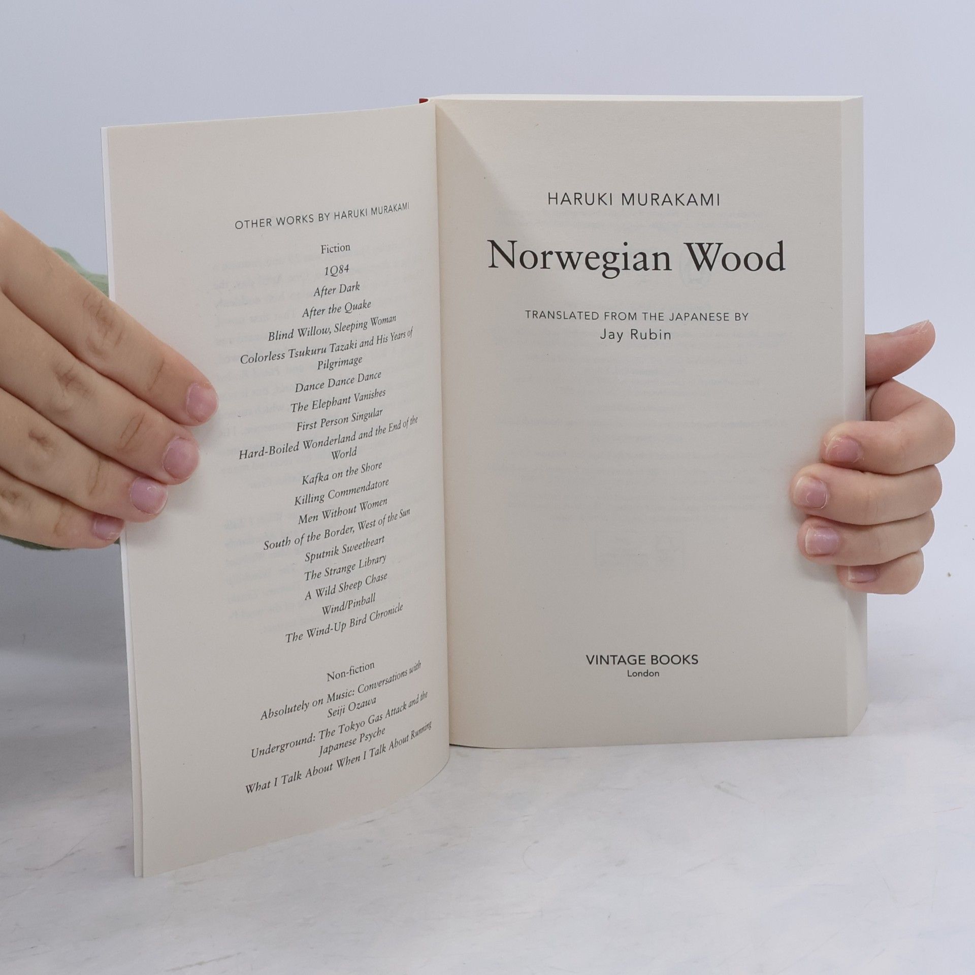 Haruki Murakami Norwegian Wood