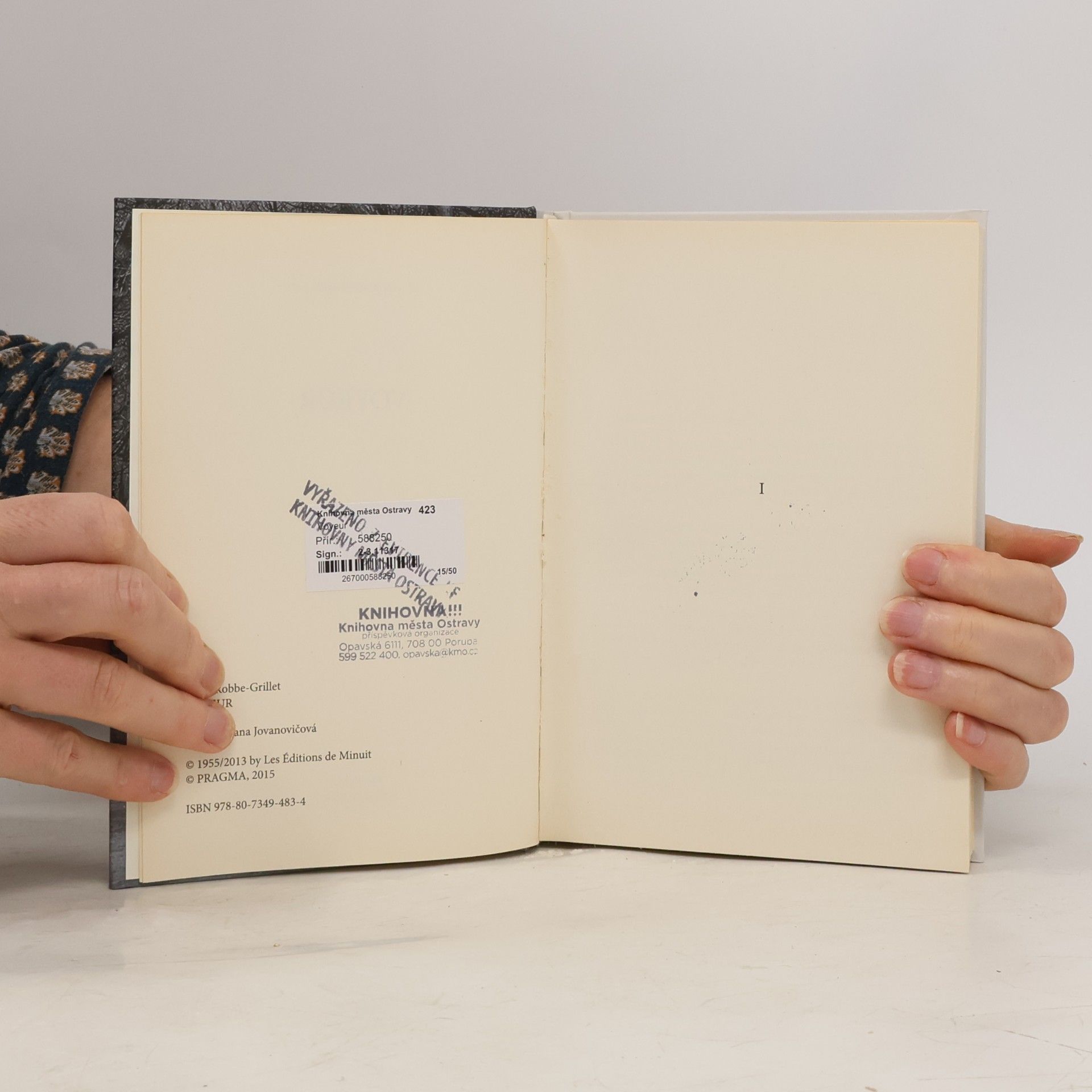 Alain Robbe Grillet Voyeur