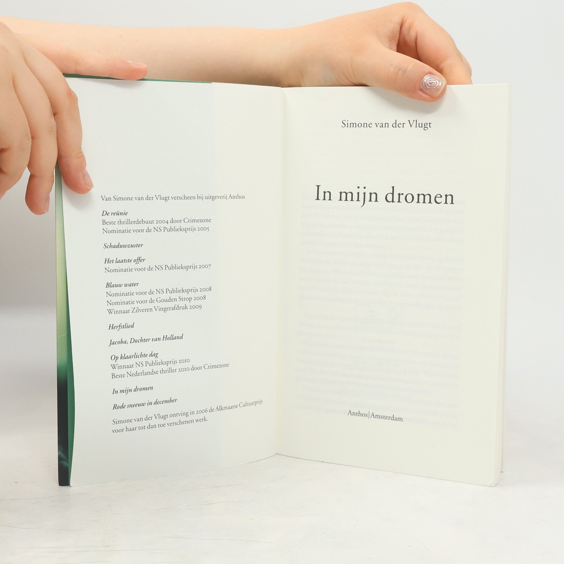 Simone van der Vlugt In mijn dromen