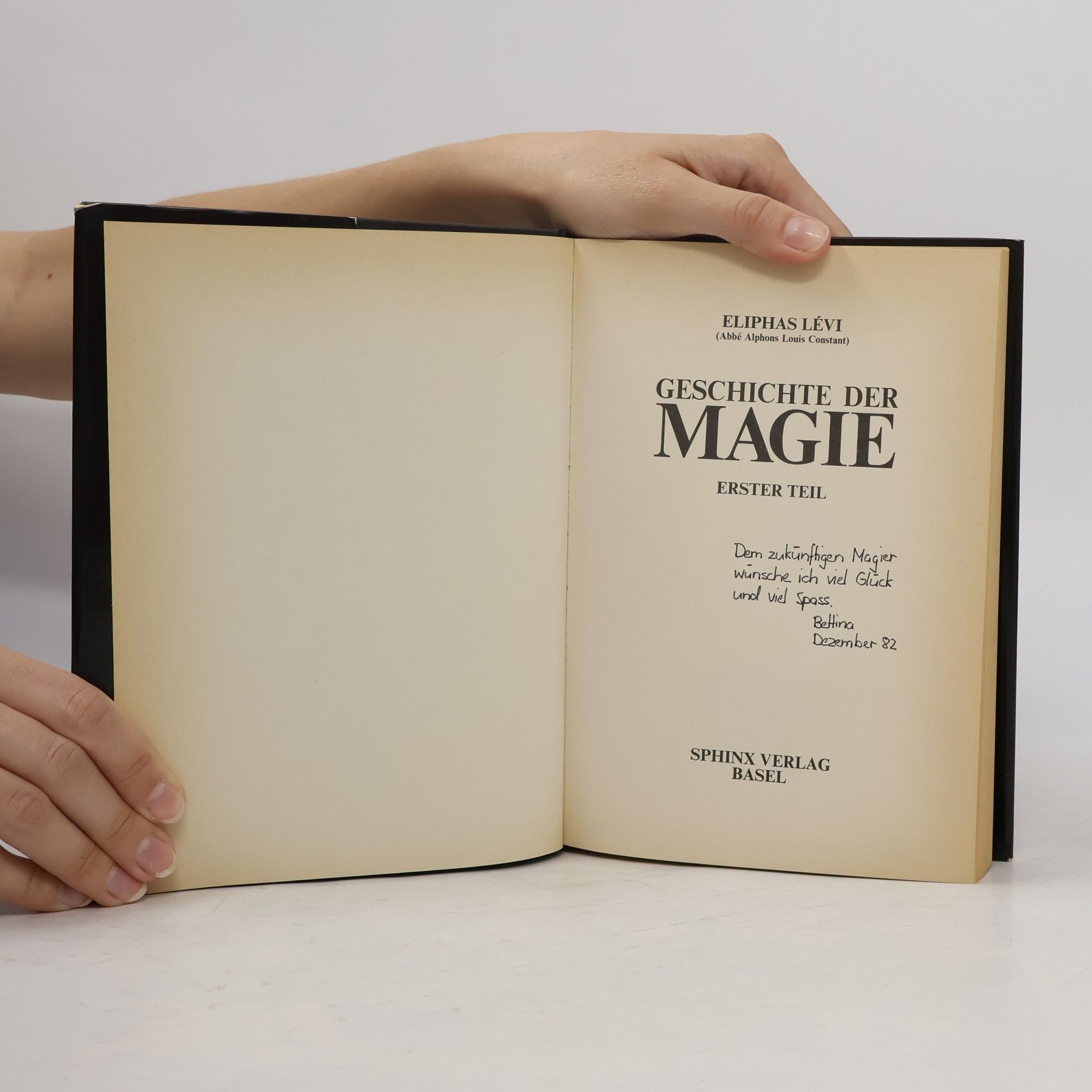 Eliphas Levi Geschichte der Magie 1