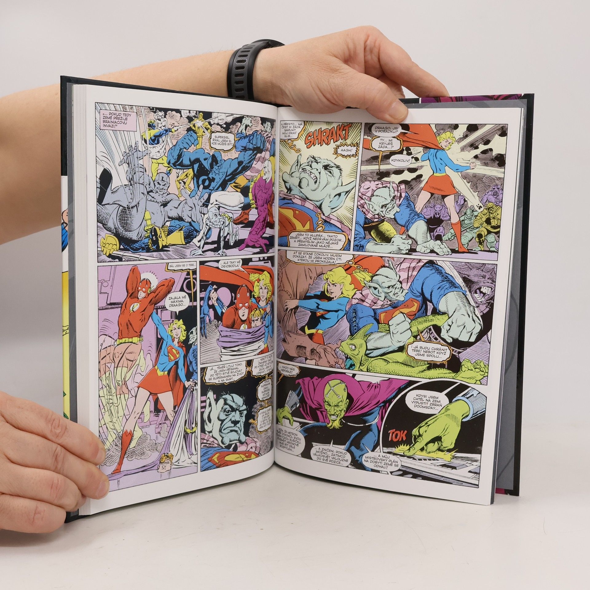 Dan Jurgens Superman: Panika na obloze